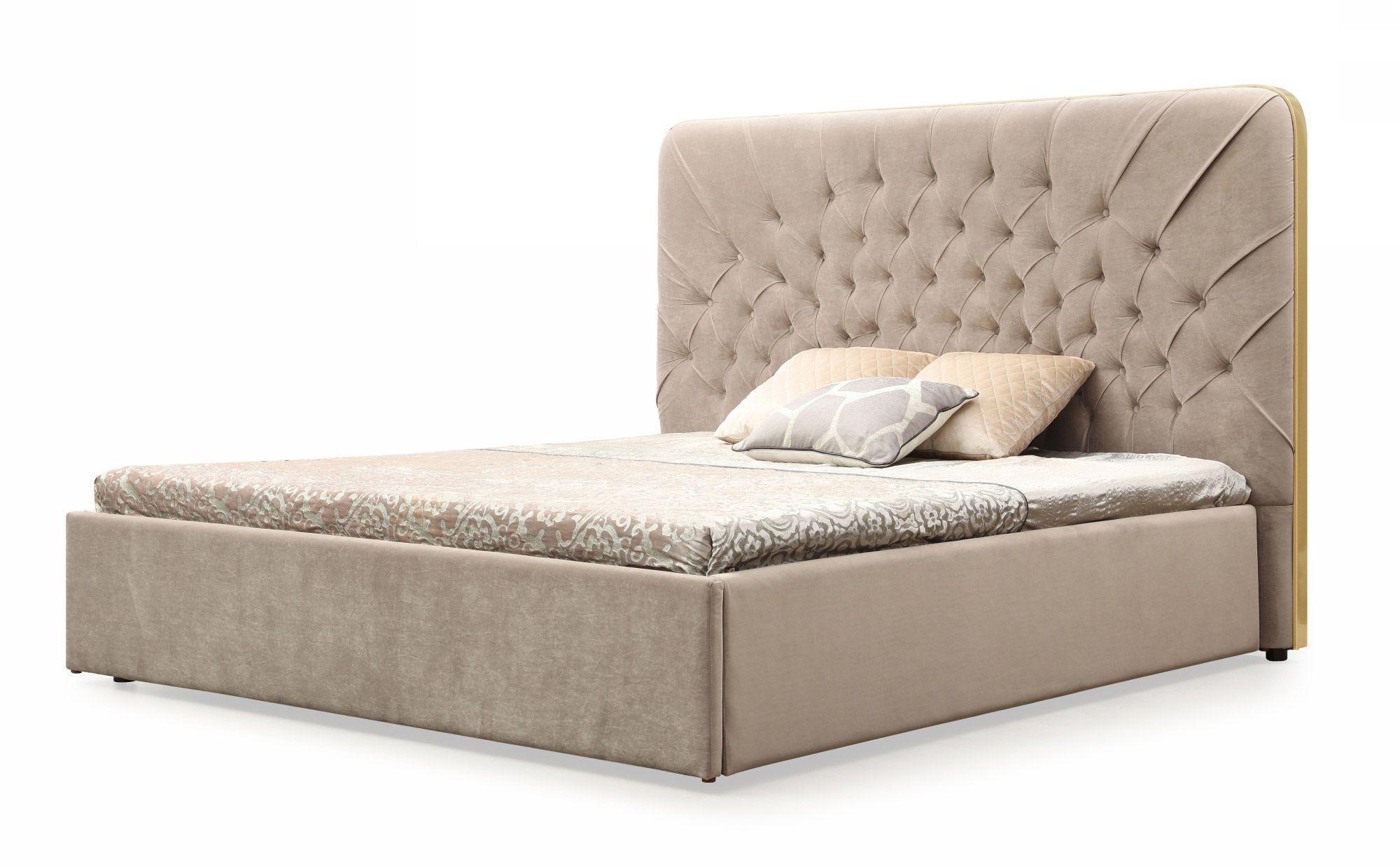 

                    
VIG Furniture Moontide Panel Bedroom Set Brown/Beige Velvet Purchase 
