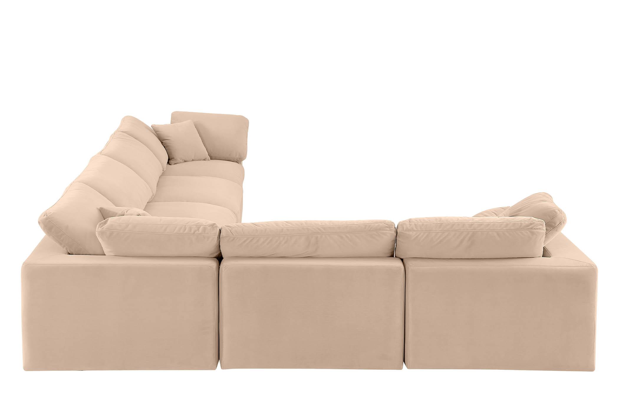 

        
Meridian Furniture 189Beige-Sec6A Modular Sectional Beige Velvet 094308290041
