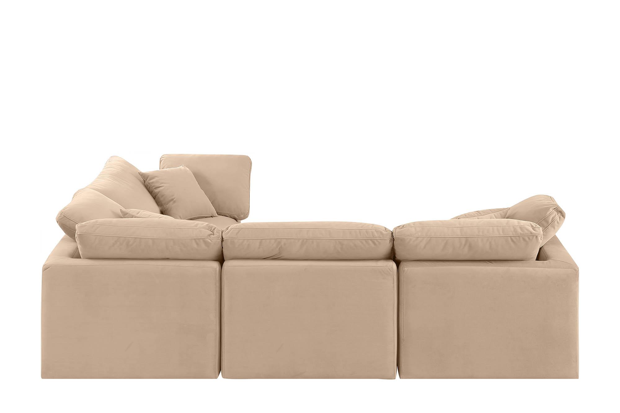 

    
147Beige-Sec4C Meridian Furniture Modular Sectional Sofa
