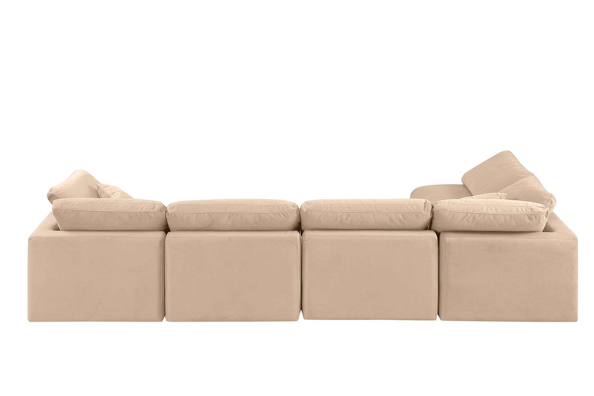

    
147Beige-Sec5D Meridian Furniture Modular Sectional Sofa
