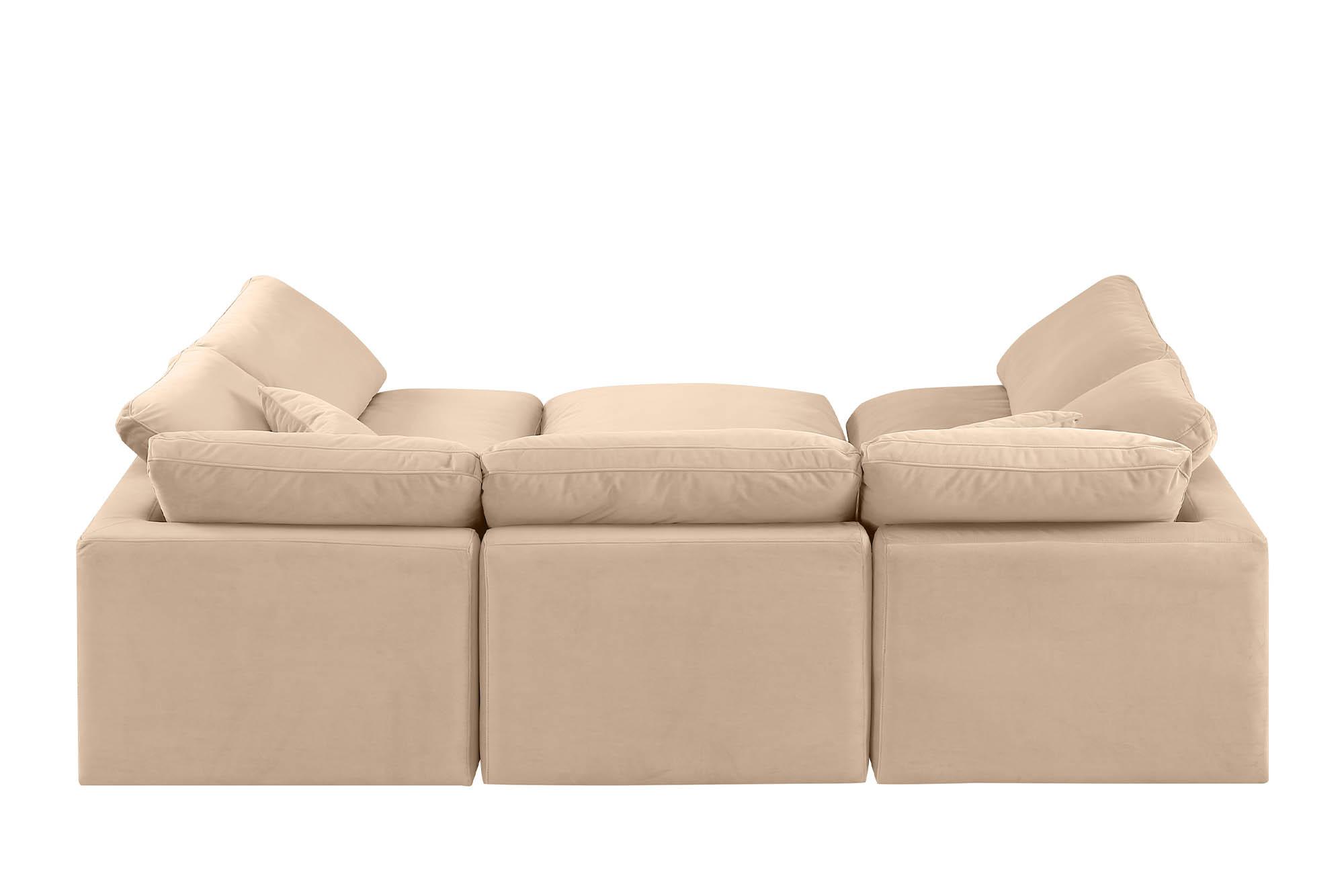 

    
147Beige-Sec6C Meridian Furniture Modular Sectional Sofa

