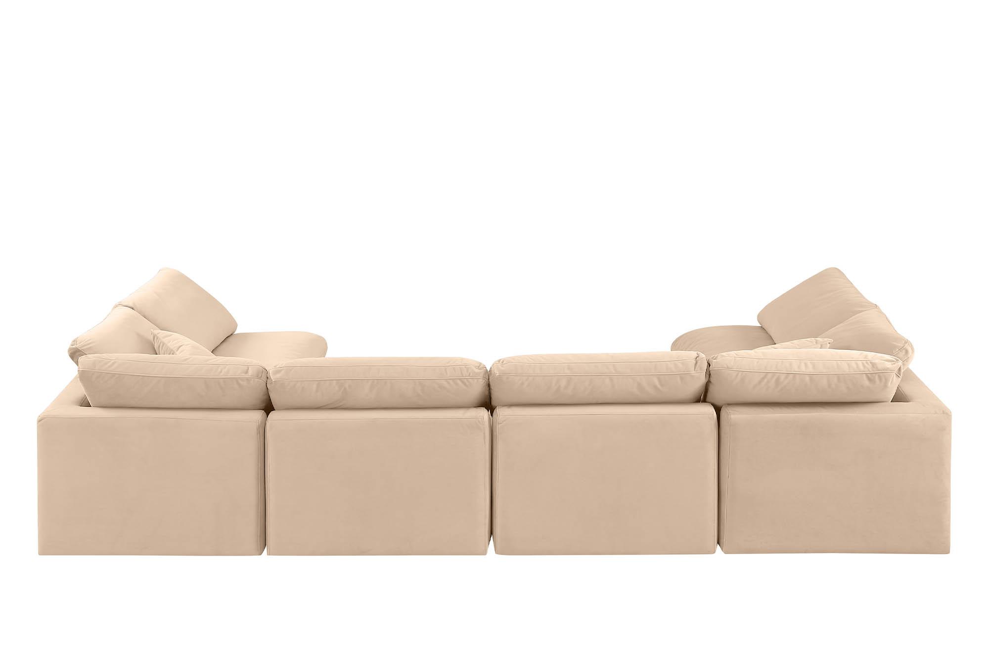 

    
147Beige-Sec6D Meridian Furniture Modular Sectional Sofa

