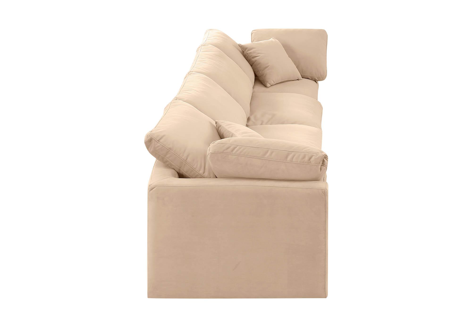 

        
Meridian Furniture INDULGE 147Beige-S140 Modular Sofa Beige Velvet 094308316659
