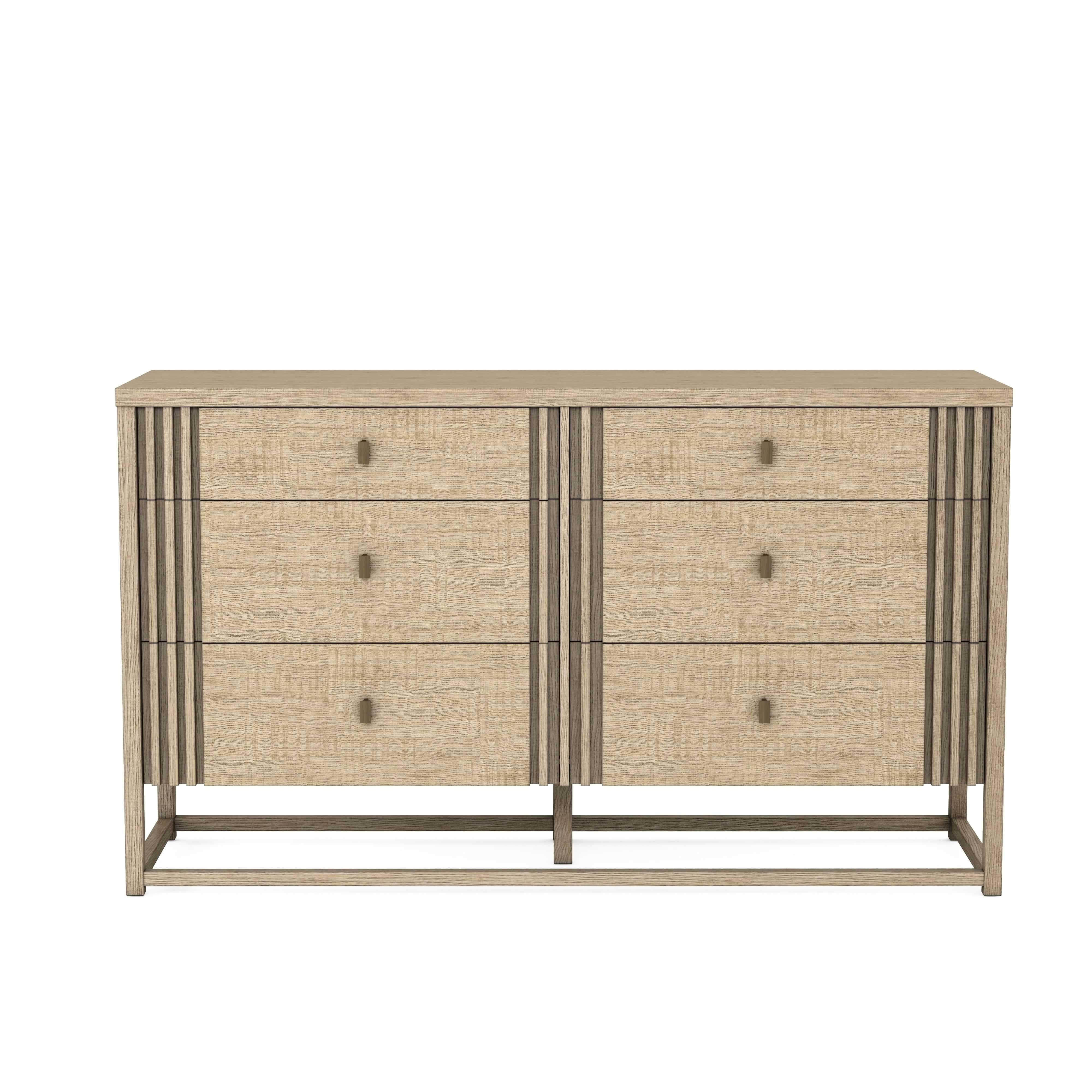 

    
a.r.t. furniture North Side Dresser With Mirror Beige 269130-2556-2pcs
