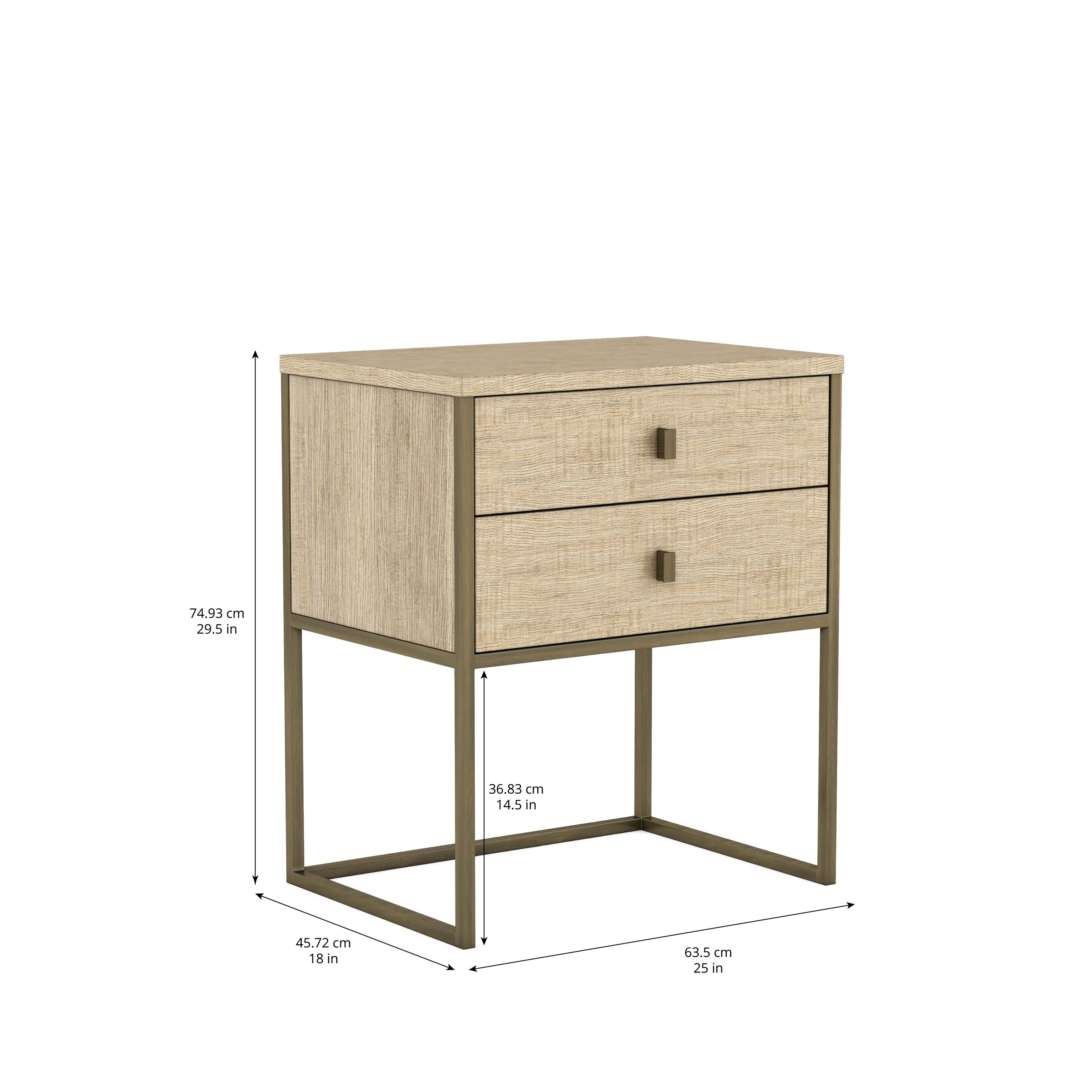 

    
a.r.t. furniture North Side Nightstand Beige 269141-2556
