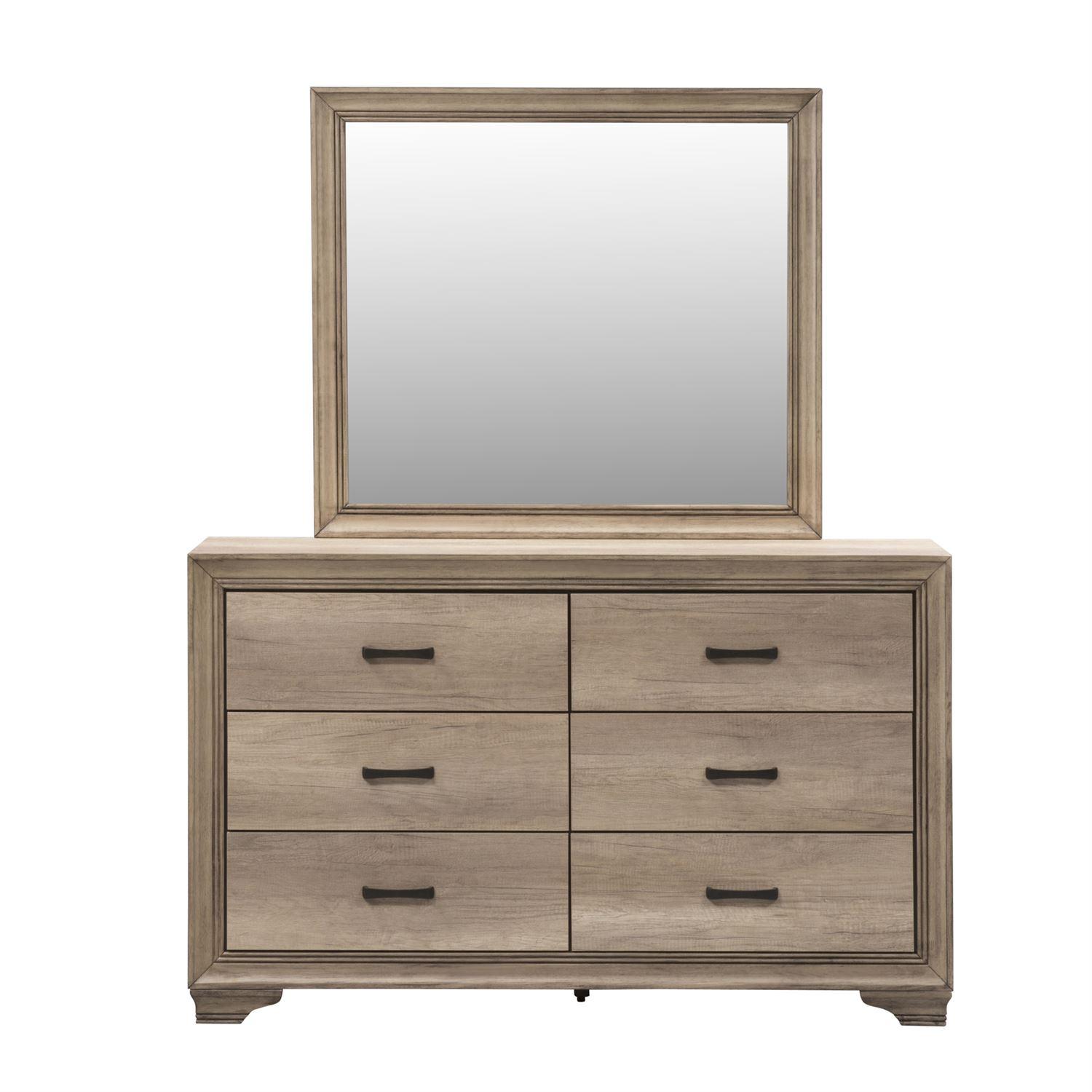 Liberty Furniture Sun Valley  (439-BR) Dresser With Mirror