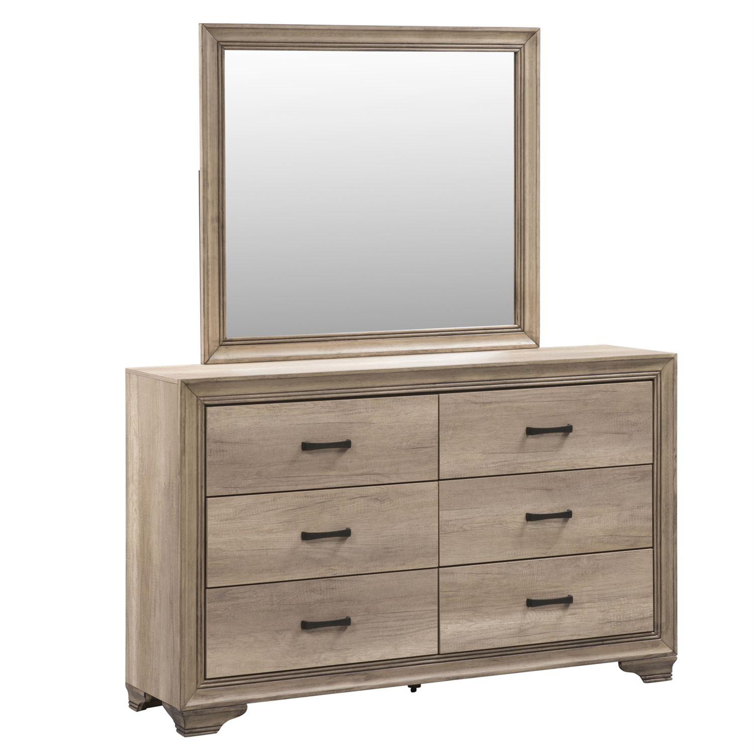 

    
Liberty Furniture Sun Valley  (439-BR) Dresser With Mirror Beige 439-BR-DM
