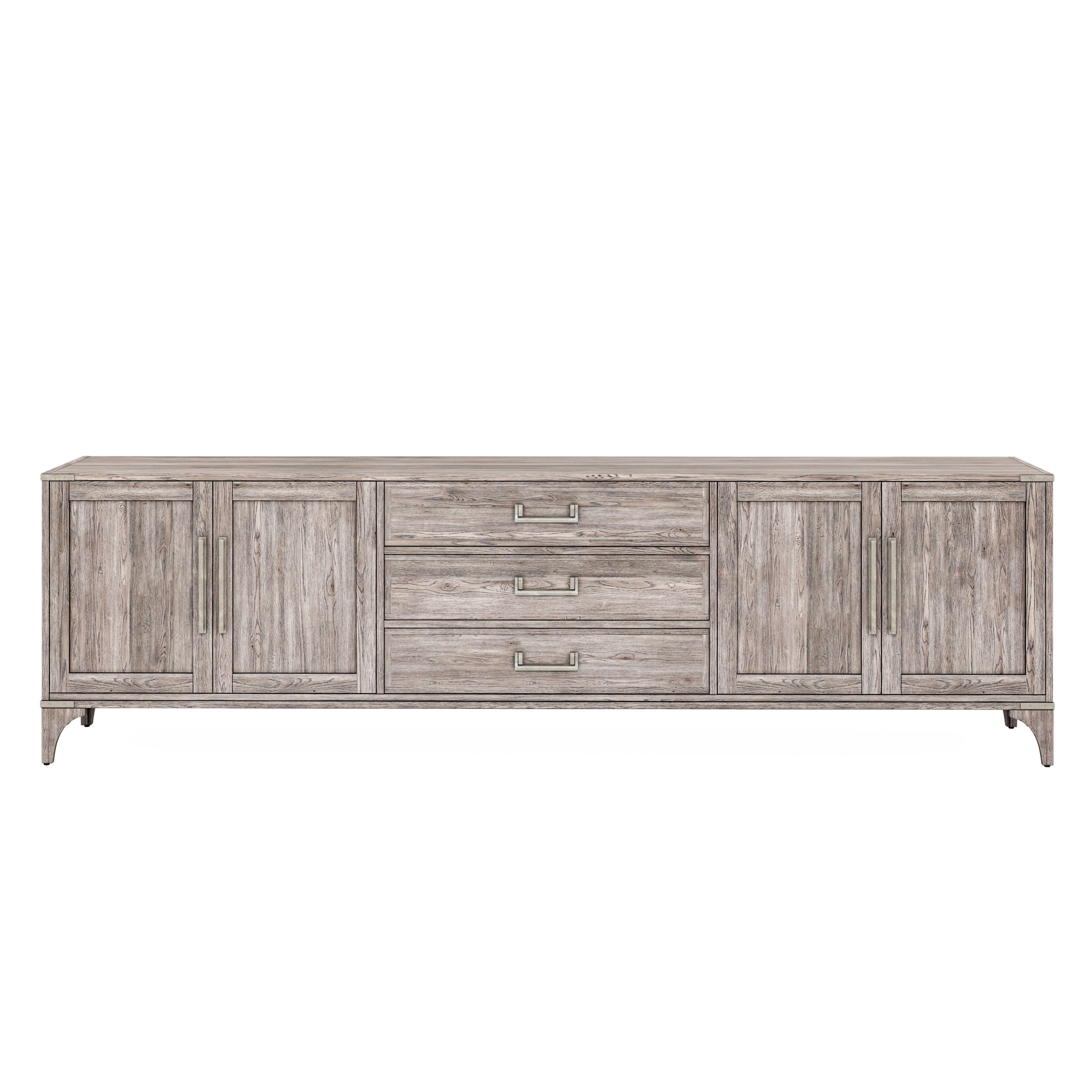 Contemporary Entertainment Console Sojourn 316423-2311 in Beige 