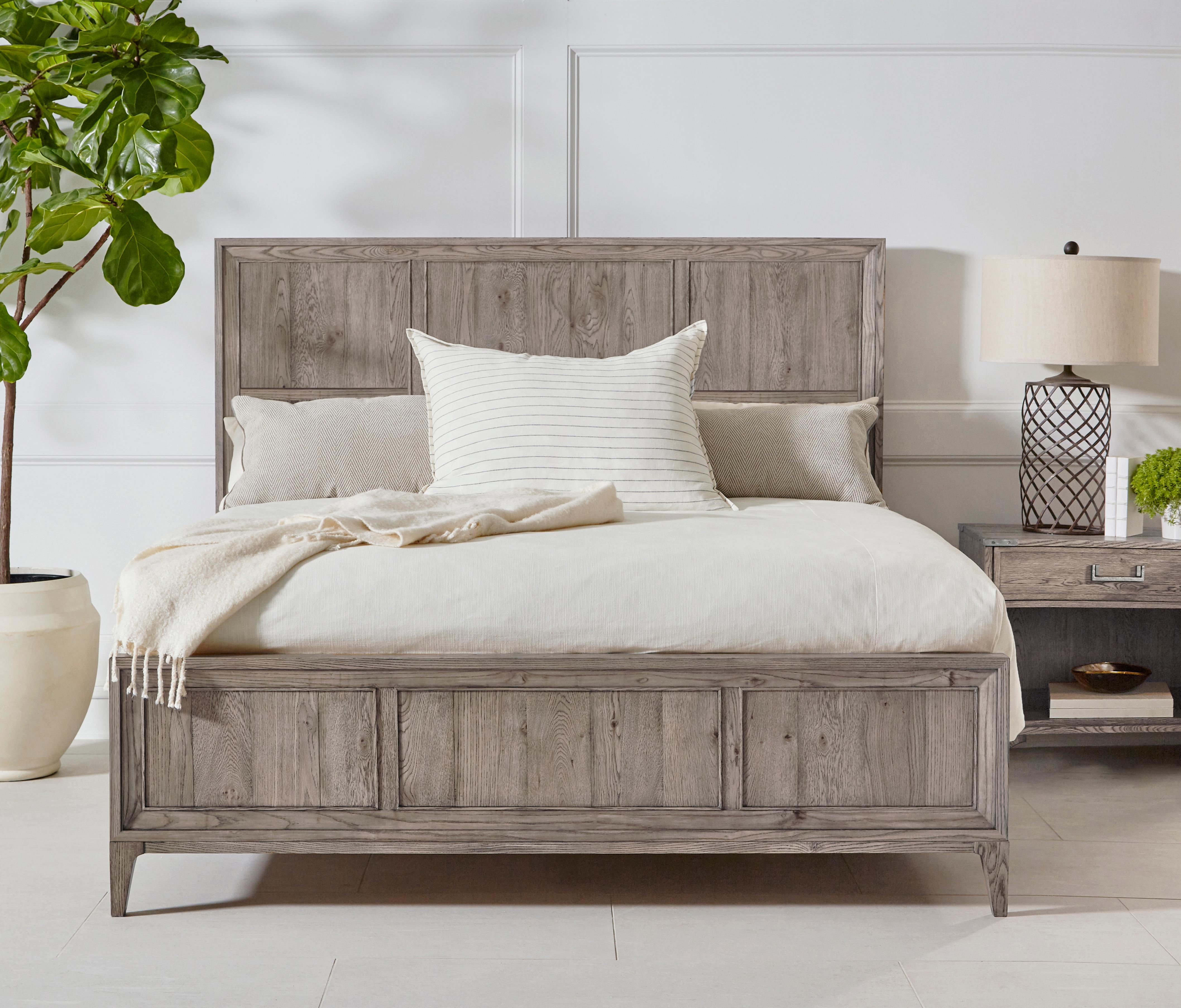 

    
Beige Wood Queen Size Panel Bed 316125-2311 by A.R.T. Furniture Sojourn
