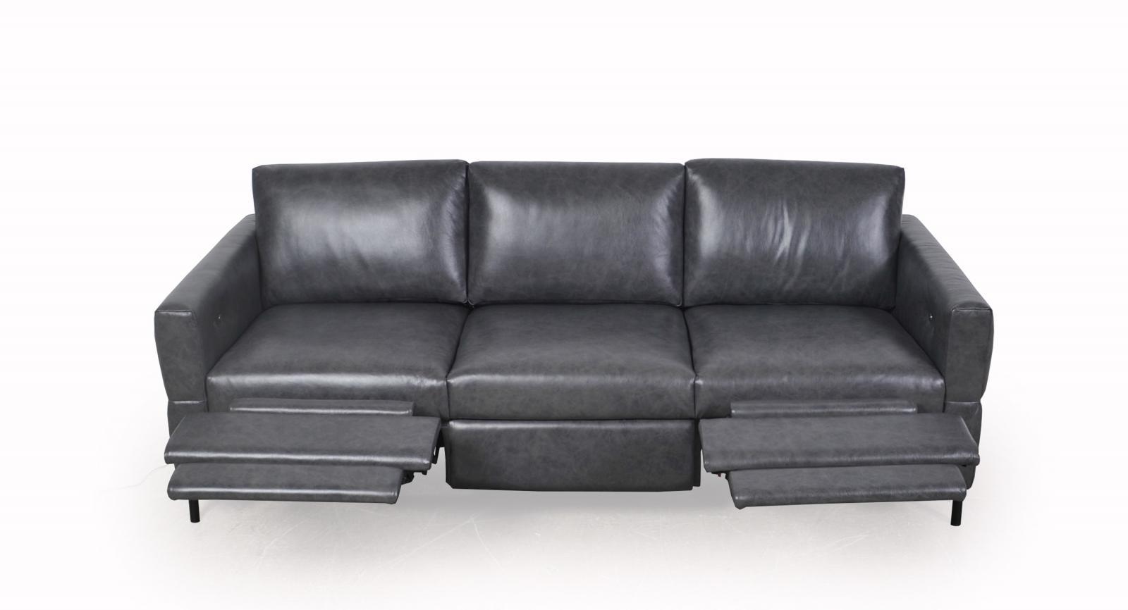 

    
Belvidera  78" Wide Genuine Leather Square Arm Reclining Sofa
