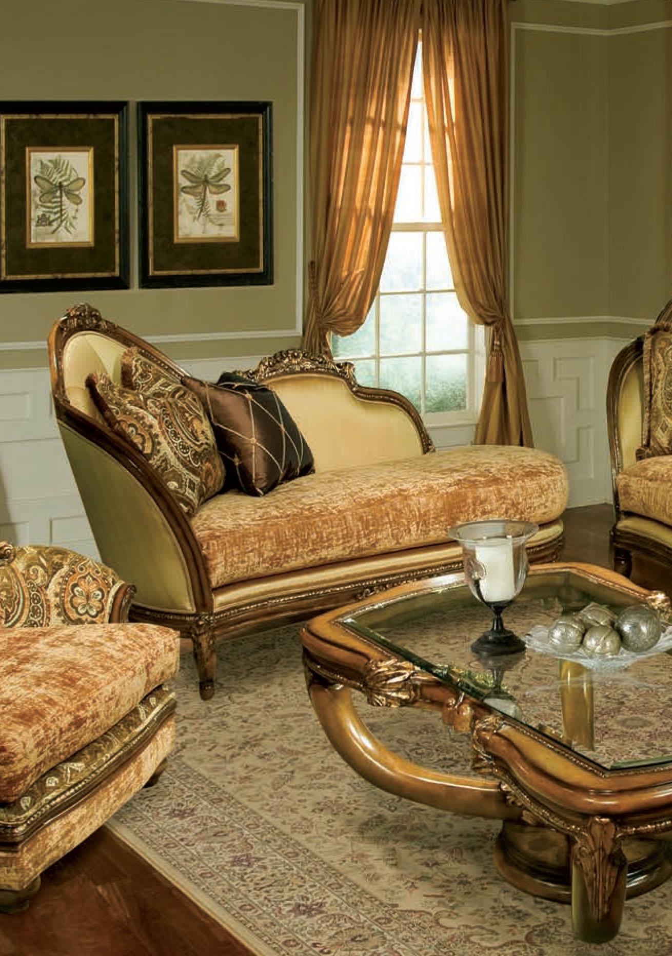 

    
Benetti Furniture Felisa Chaise Lounge Beige/Bronze/Gold Benetti&#039;s-Felisa
