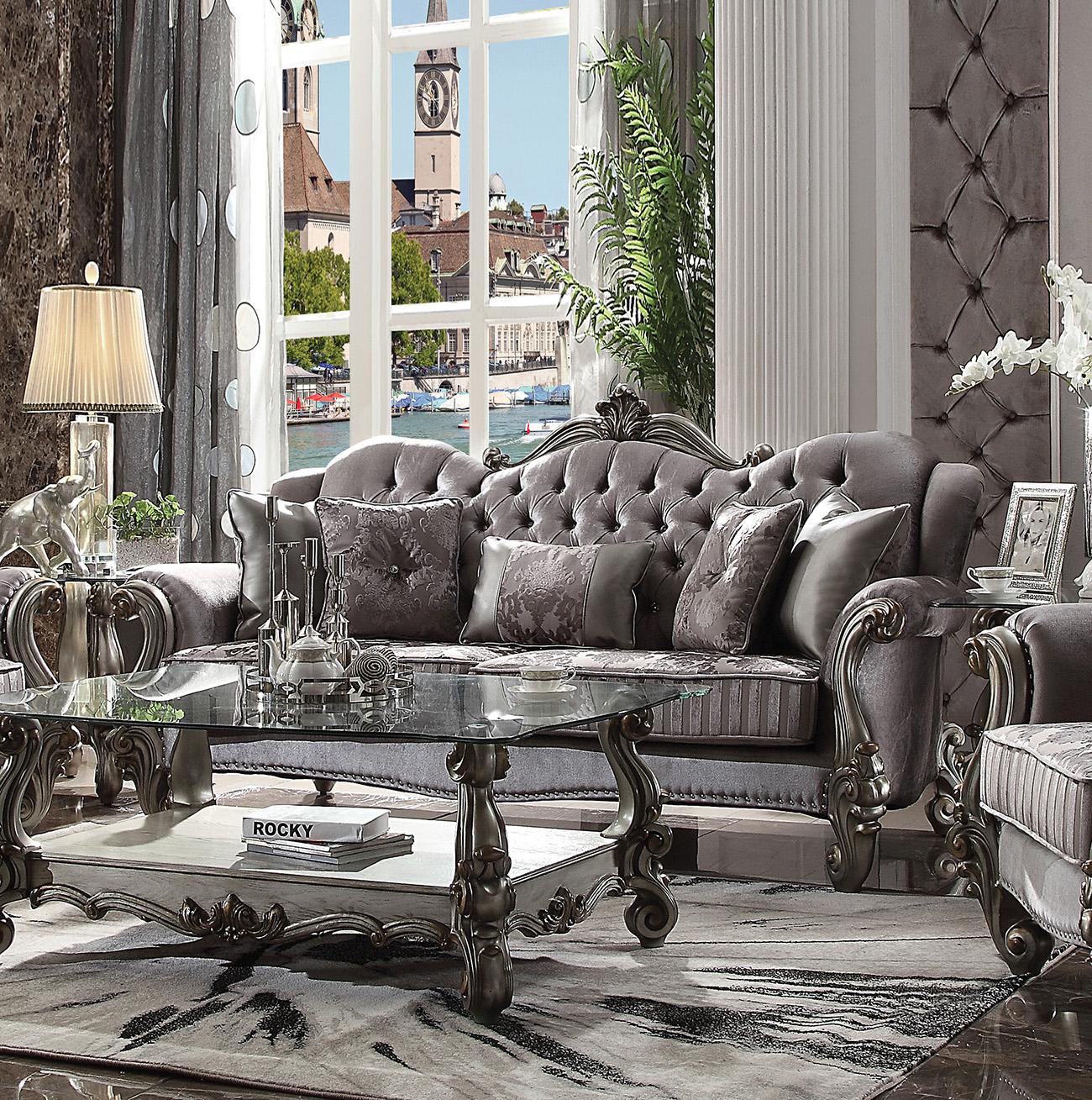 

                    
Astoria Grand Bermuda Sofa Loveseat and Chair Set Platinum/Antique Velvet Purchase 
