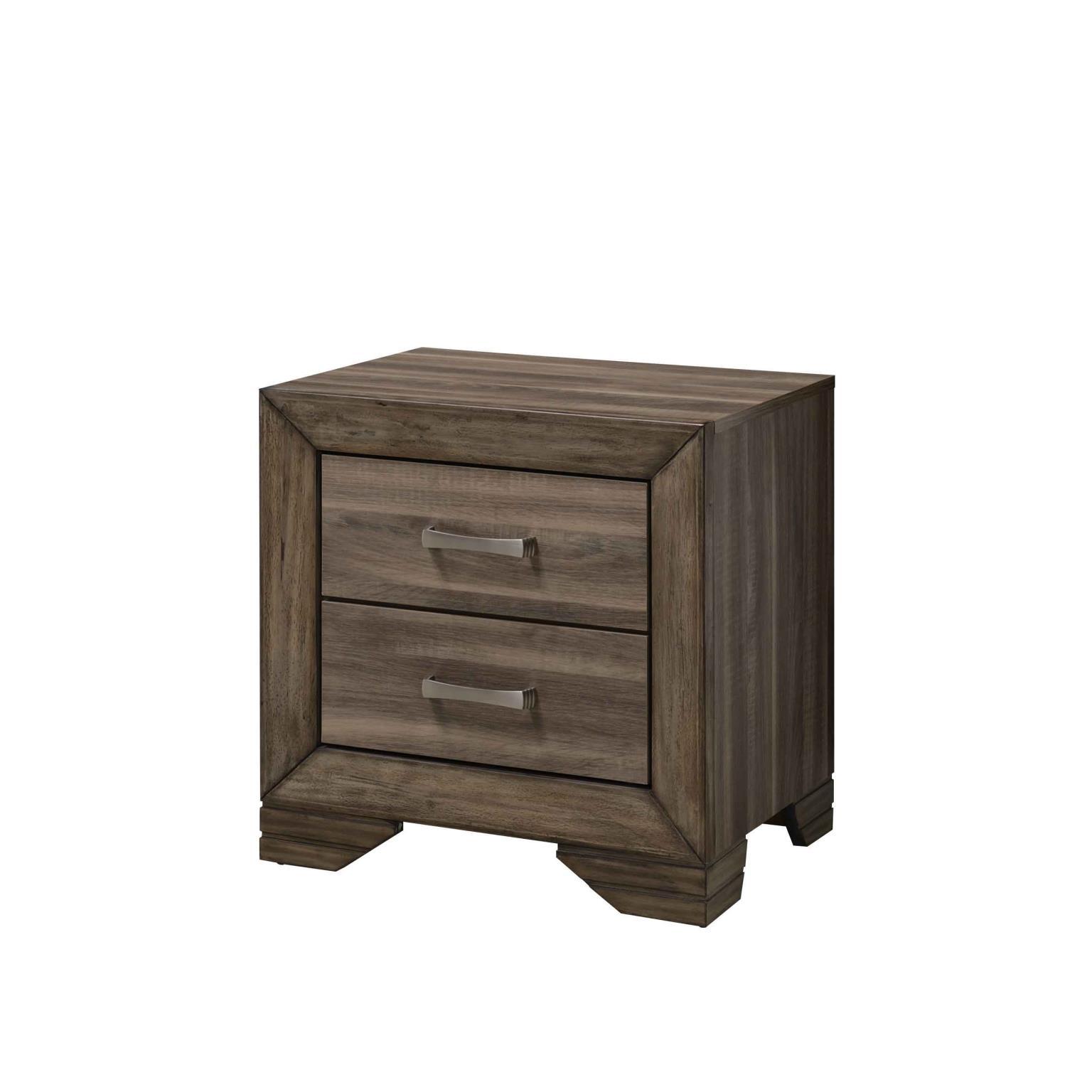 

    
Bernards Furniture Asheville Panel Bedroom Set Driftwood 1650-NDM-4PC

