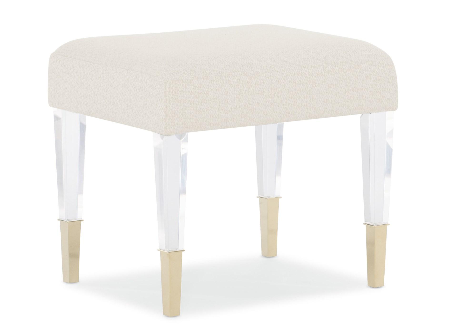 

        
Caracole AHHHHH / LOOKING GOOD! Console Table and Stool White/Gold Fabric 662896032888
