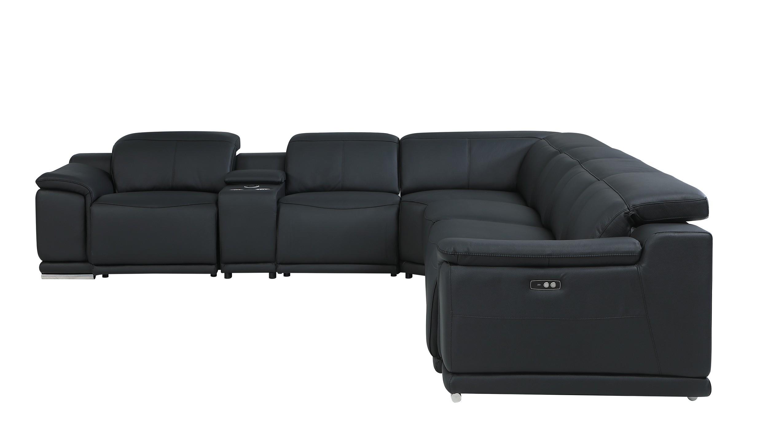 

    
9762-BLACK-3PWR-7PC Global United Reclining Sectional

