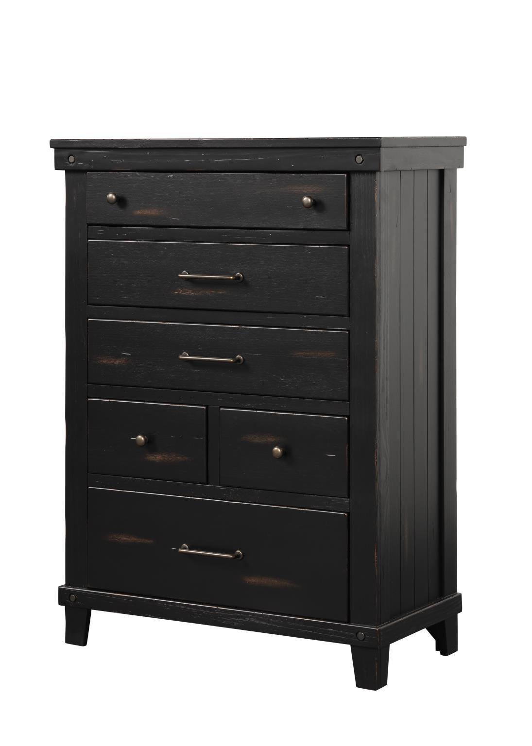 Classic, Transitional Chest SPRUCE CREEK 1708-150 1708-150 in Black 