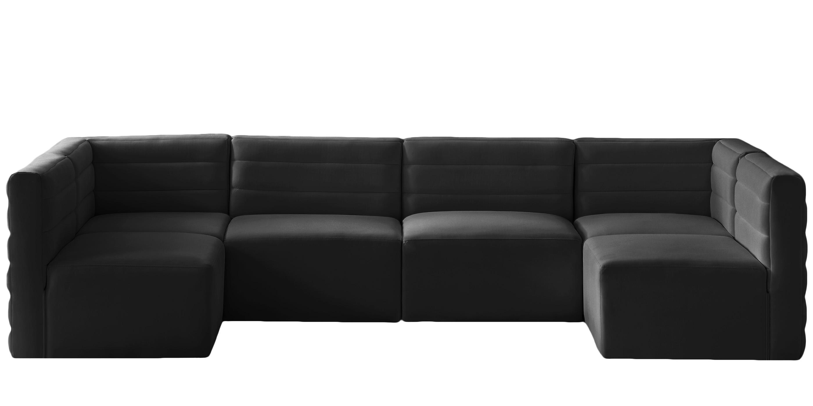 

    
677Black-Sec6B Meridian Furniture Modular Sectional Sofa

