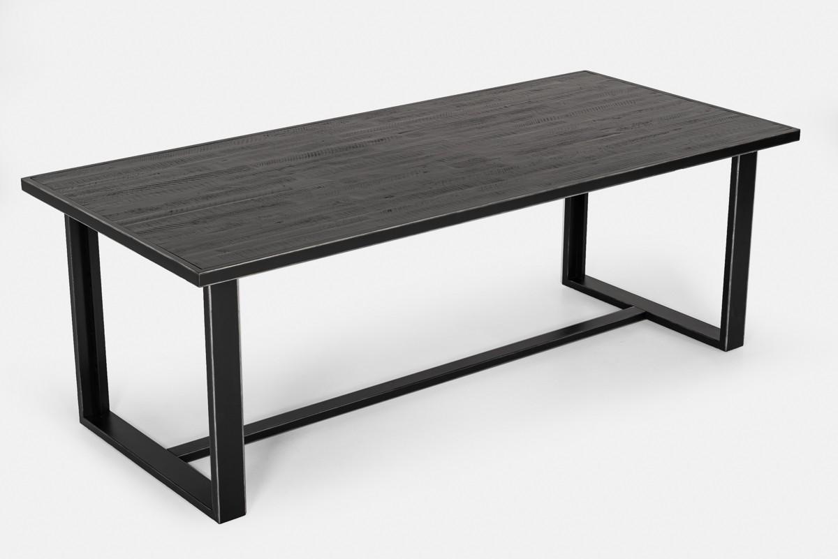 Contemporary, Modern Dining Table Modrest Hardy VGLBTHER-DT220 in Black 