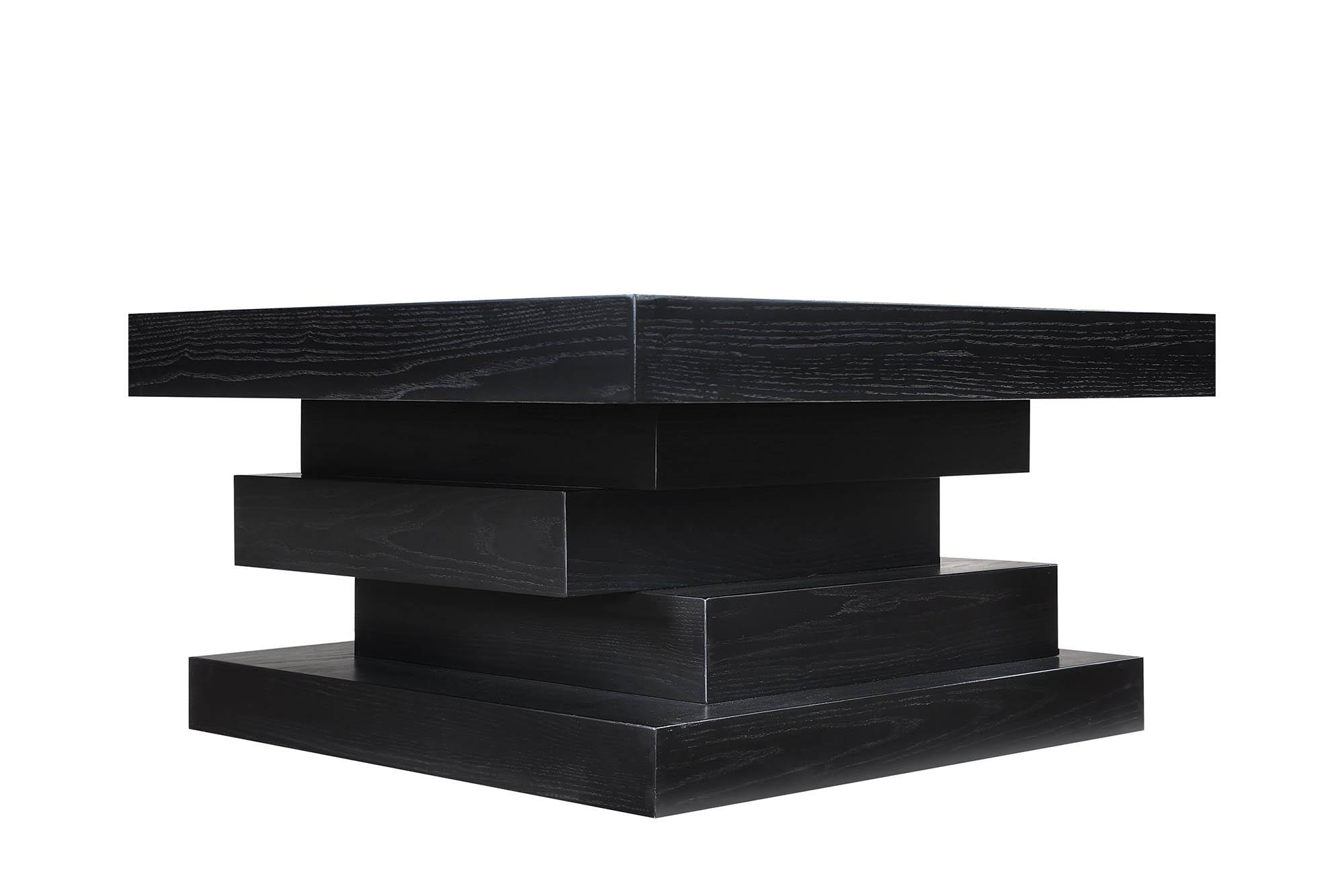 

        
094308304854Black Art Deco Coffee Table Set 3Pcs WESTMOUNT 499Black-CT Meridian Modern
