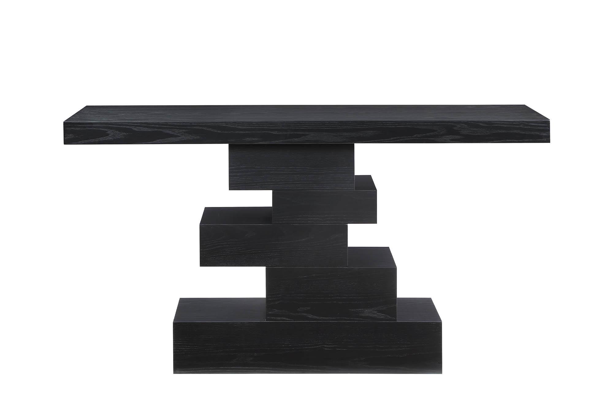 

    
 Photo  Black Art Deco Coffee Table Set 3Pcs WESTMOUNT 499Black-CT Meridian Modern
