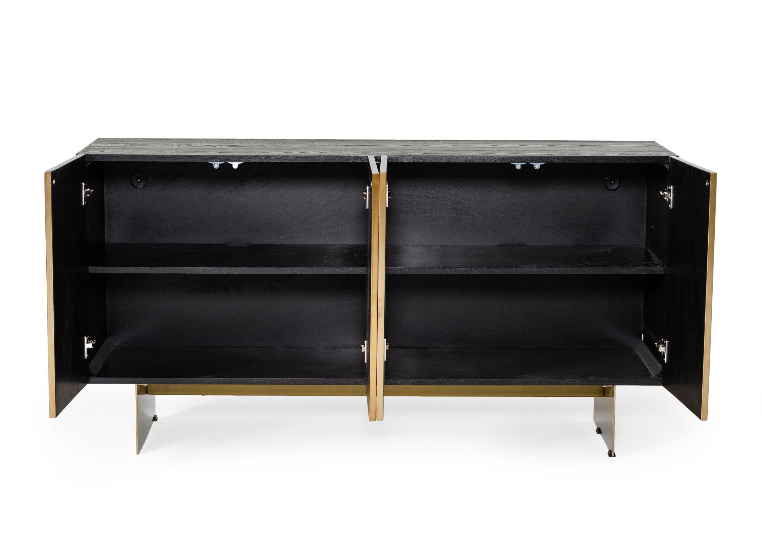 

    
VIG Furniture Perret Buffet Gold/Black VGGMW-1330A-BUFF
