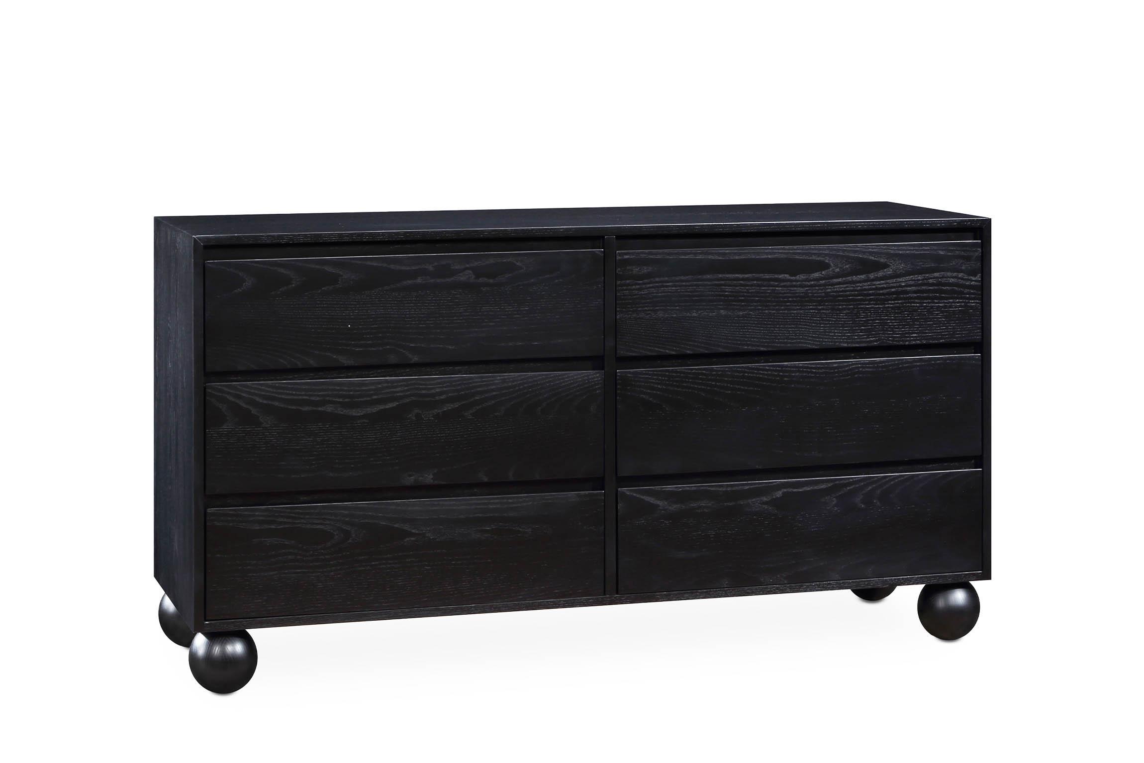 Contemporary, Modern Dresser KentBlack-D KentBlack-D in Black 