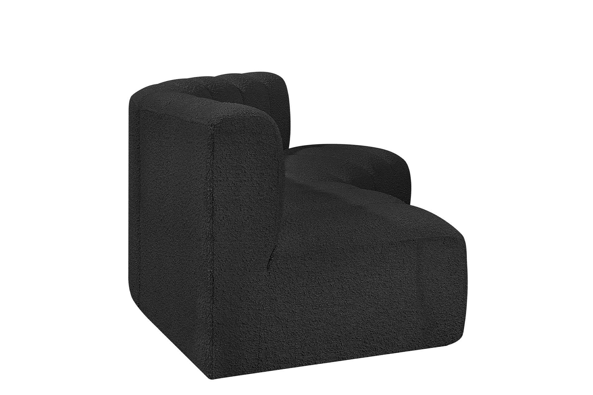 

    
102Black-S3B Meridian Furniture Modular Sectional Sofa
