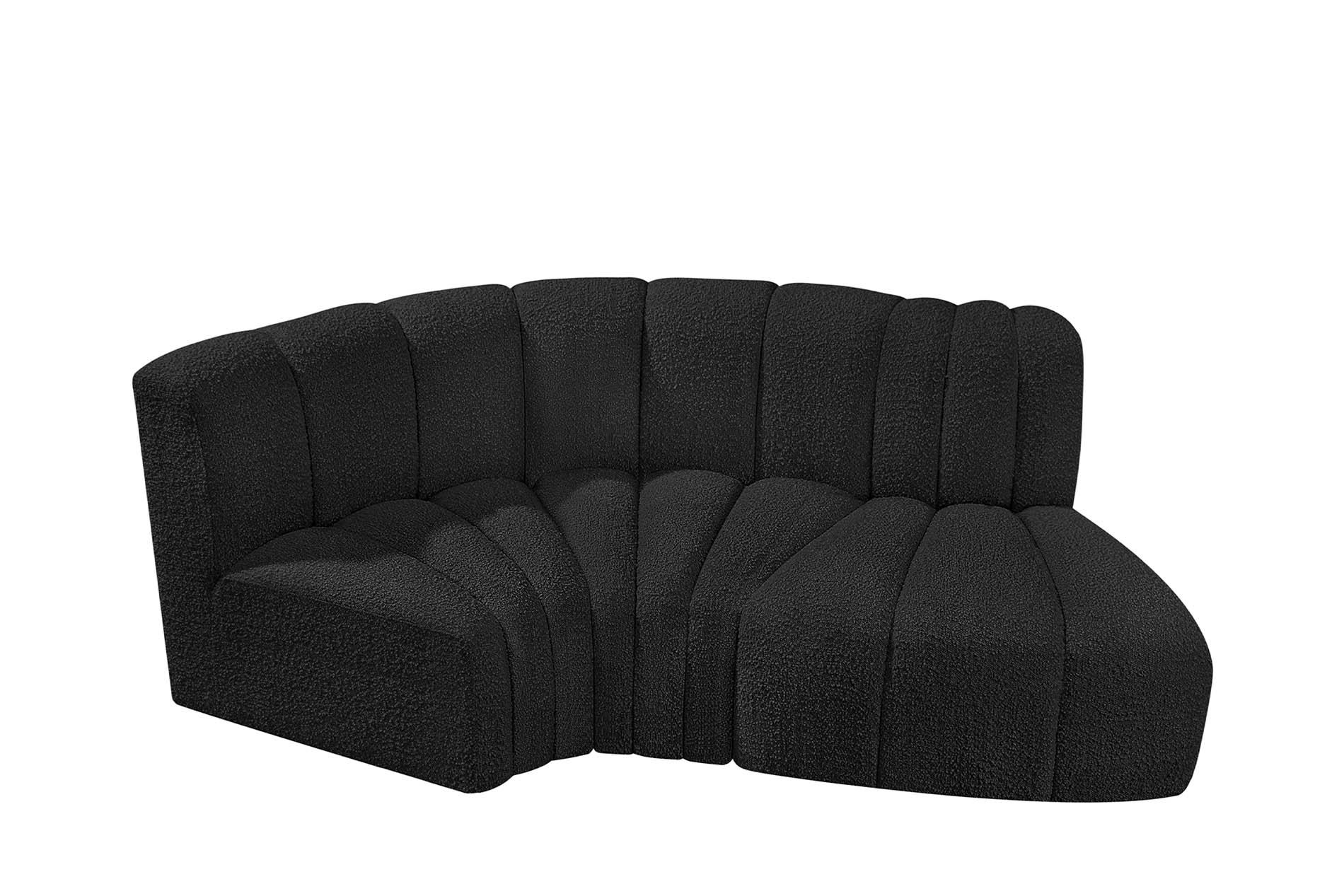 

    
Meridian Furniture ARC 102Black-S3D Modular Sectional Sofa Black 102Black-S3D
