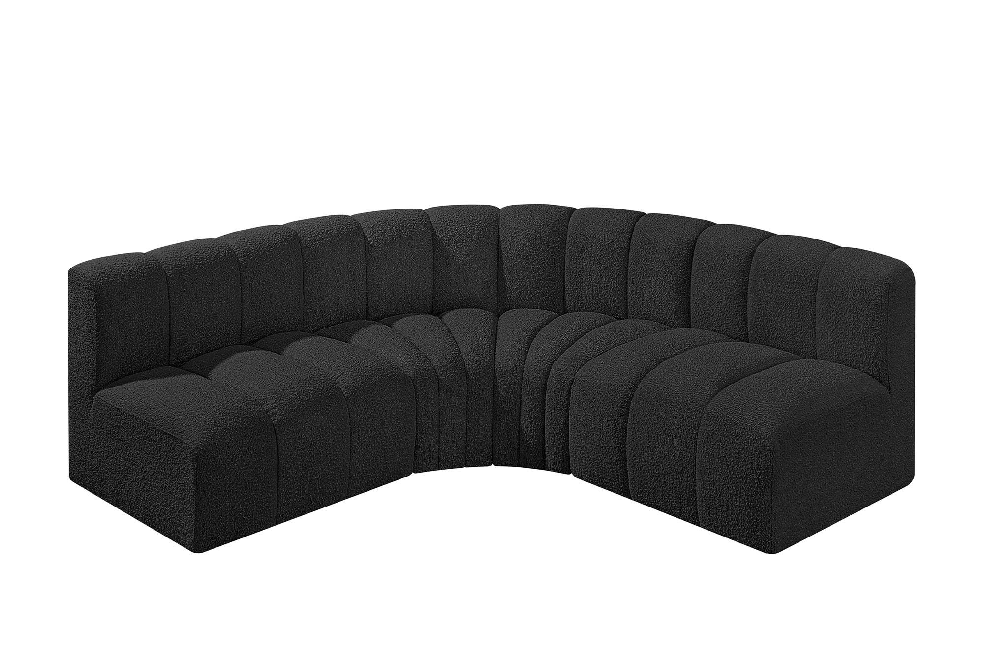 

    
Meridian Furniture ARC 102Black-S4B Modular Sectional Sofa Black 102Black-S4B
