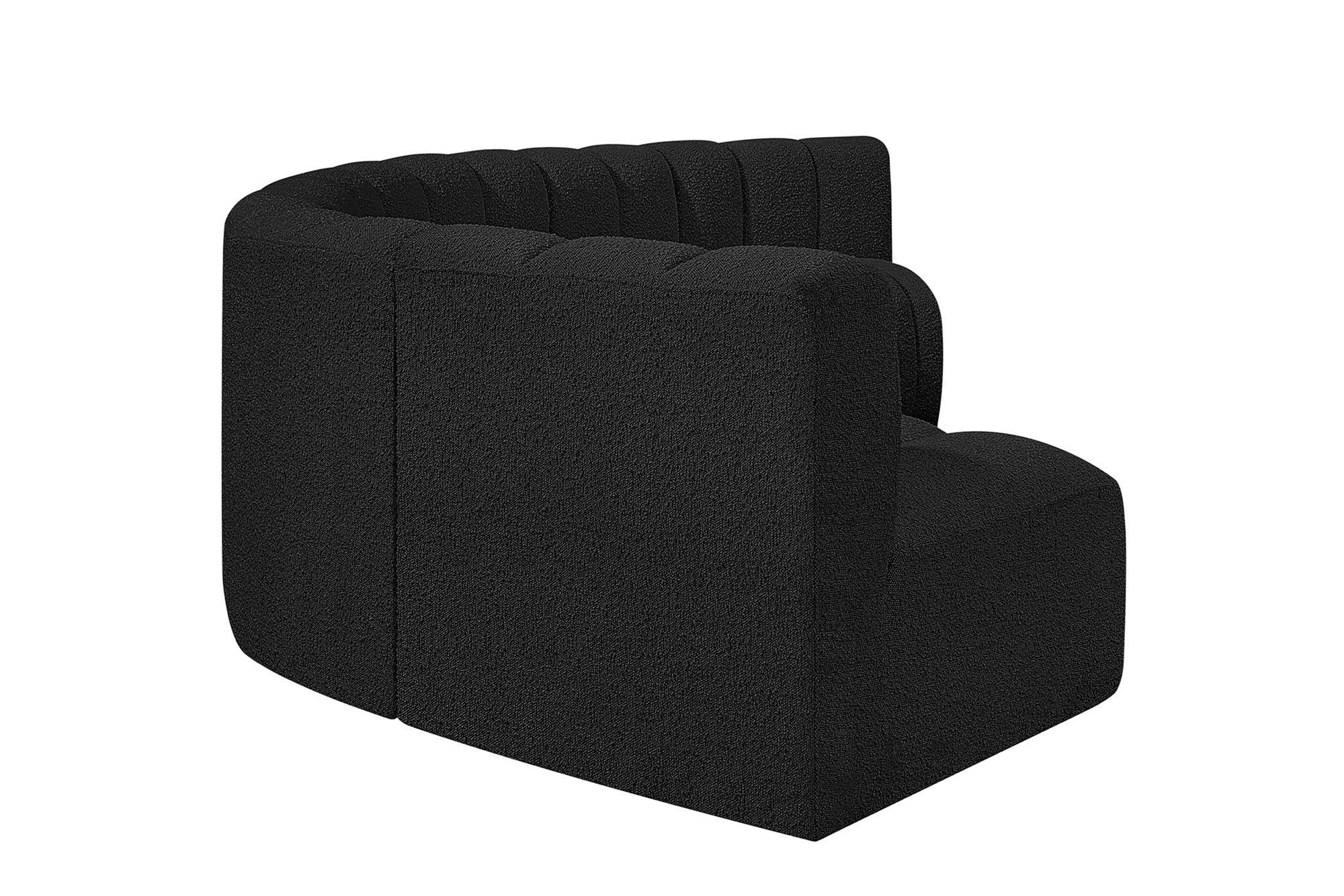 

    
102Black-S6B Meridian Furniture Modular Sectional Sofa
