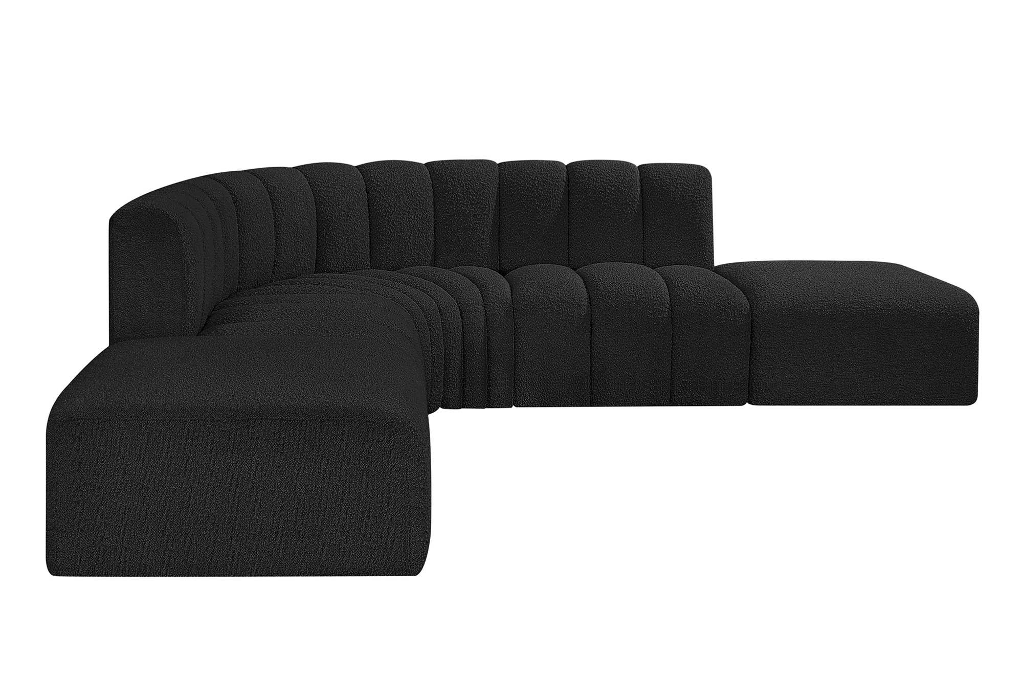 

    
Meridian Furniture ARC 102Black-S6C Modular Sectional Sofa Black 102Black-S6C
