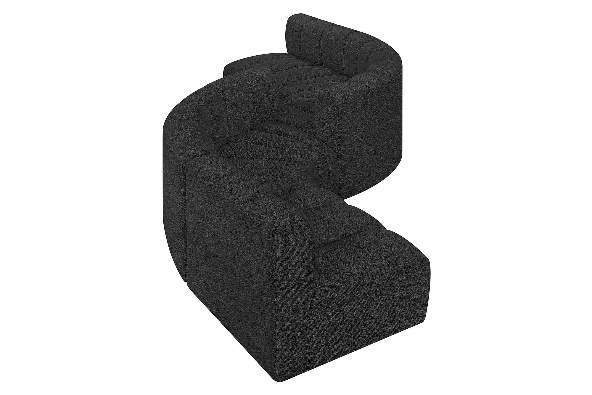 

    
Meridian Furniture ARC 103Black-S6D Modular Sectional Sofa Black 102Black-S6D

