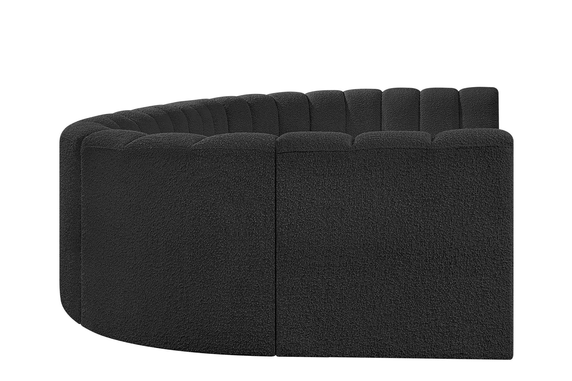 

    
102Black-S8A Meridian Furniture Modular Sectional Sofa
