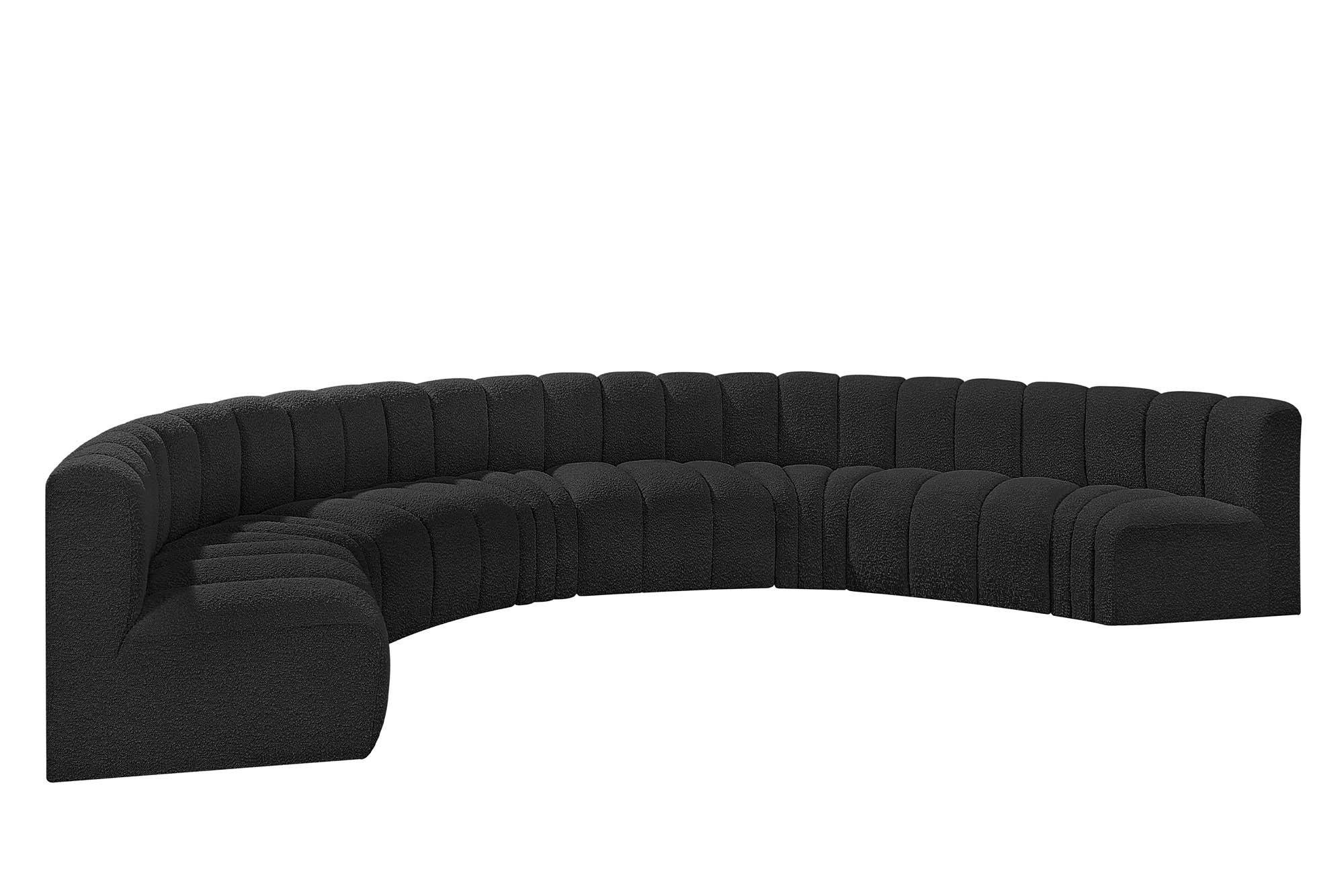 

    
Meridian Furniture ARC 102Black-S8B Modular Sectional Sofa Black 102Black-S8B
