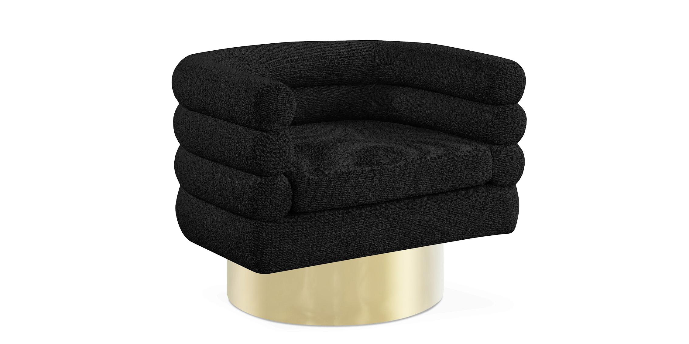 

    
Black Boucle Fabric Accent Chair TESSA 544Black Meridian Modern Contemporary
