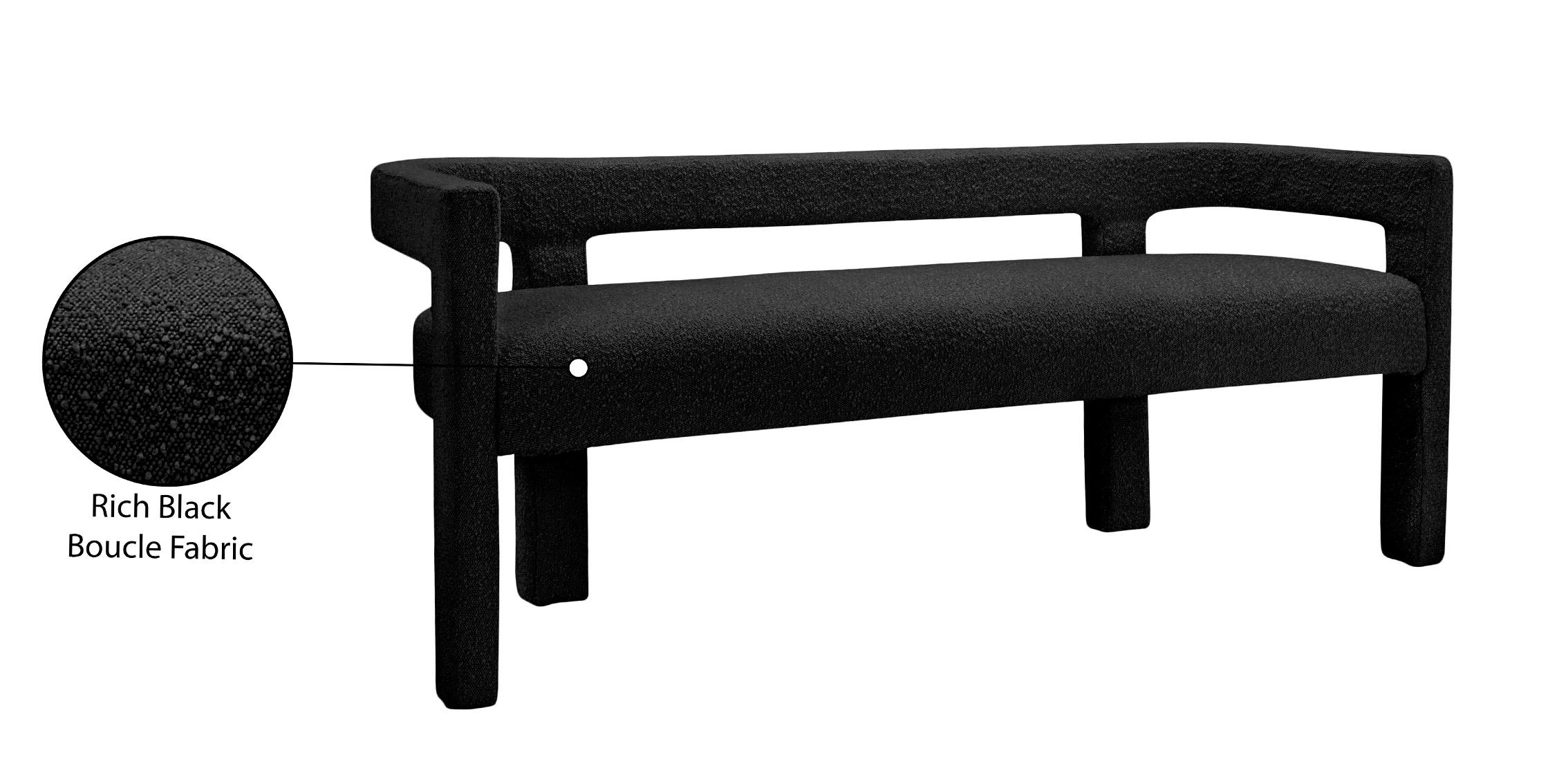 

        
Meridian Furniture ATHENA 865Black Bench Black Boucle Fabric 094308268248
