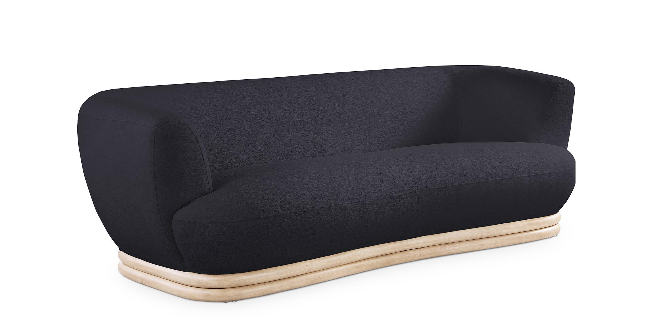 

        
Meridian Furniture KIPTON 648Black Sofa Set Black Boucle Fabric 094308273617
