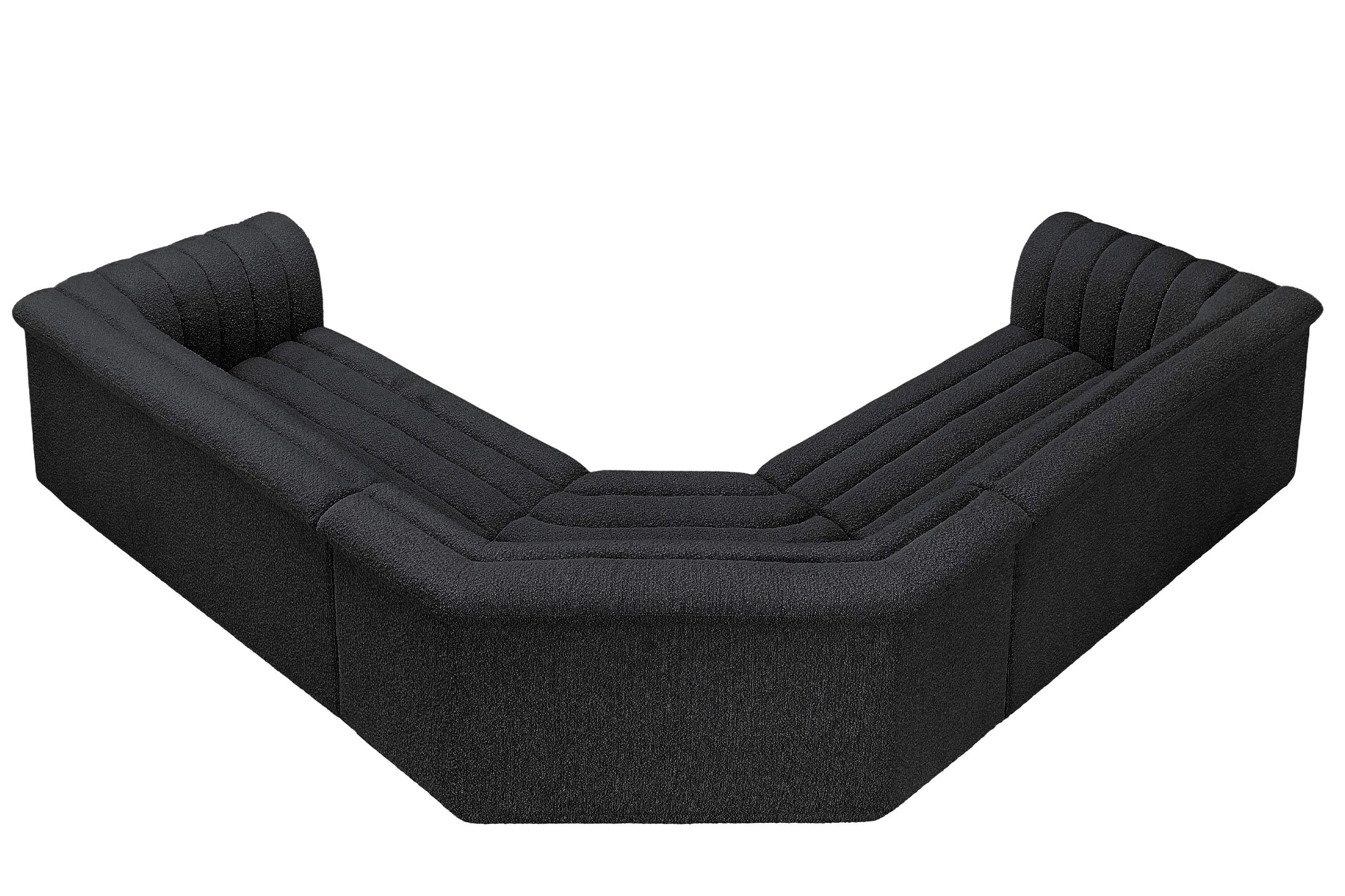 

    
193Black-Sectional Meridian Furniture Modular Sectional
