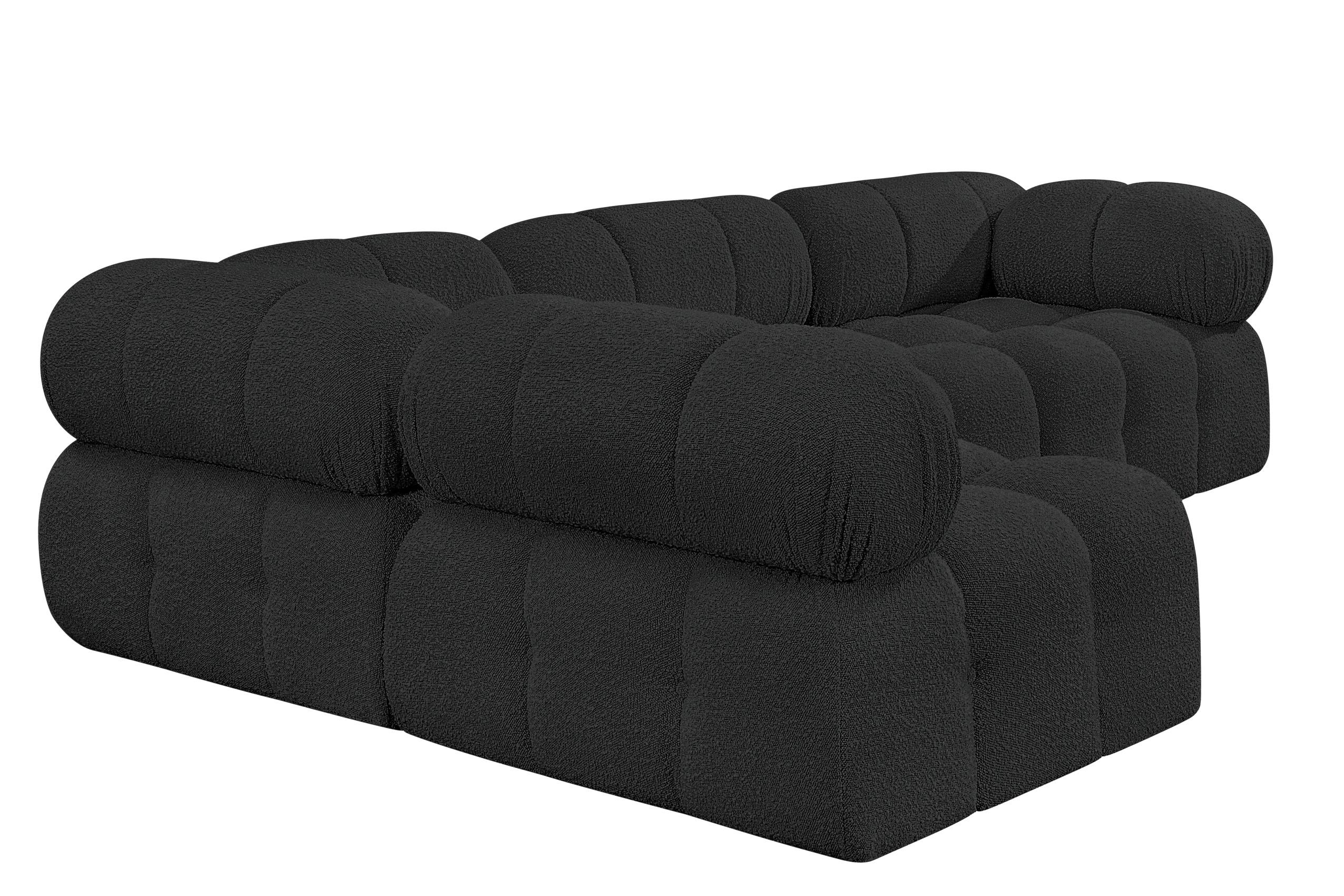 

        
Meridian Furniture AMES 611Black-Sec4A Modular Sectional Black Boucle 094308302829
