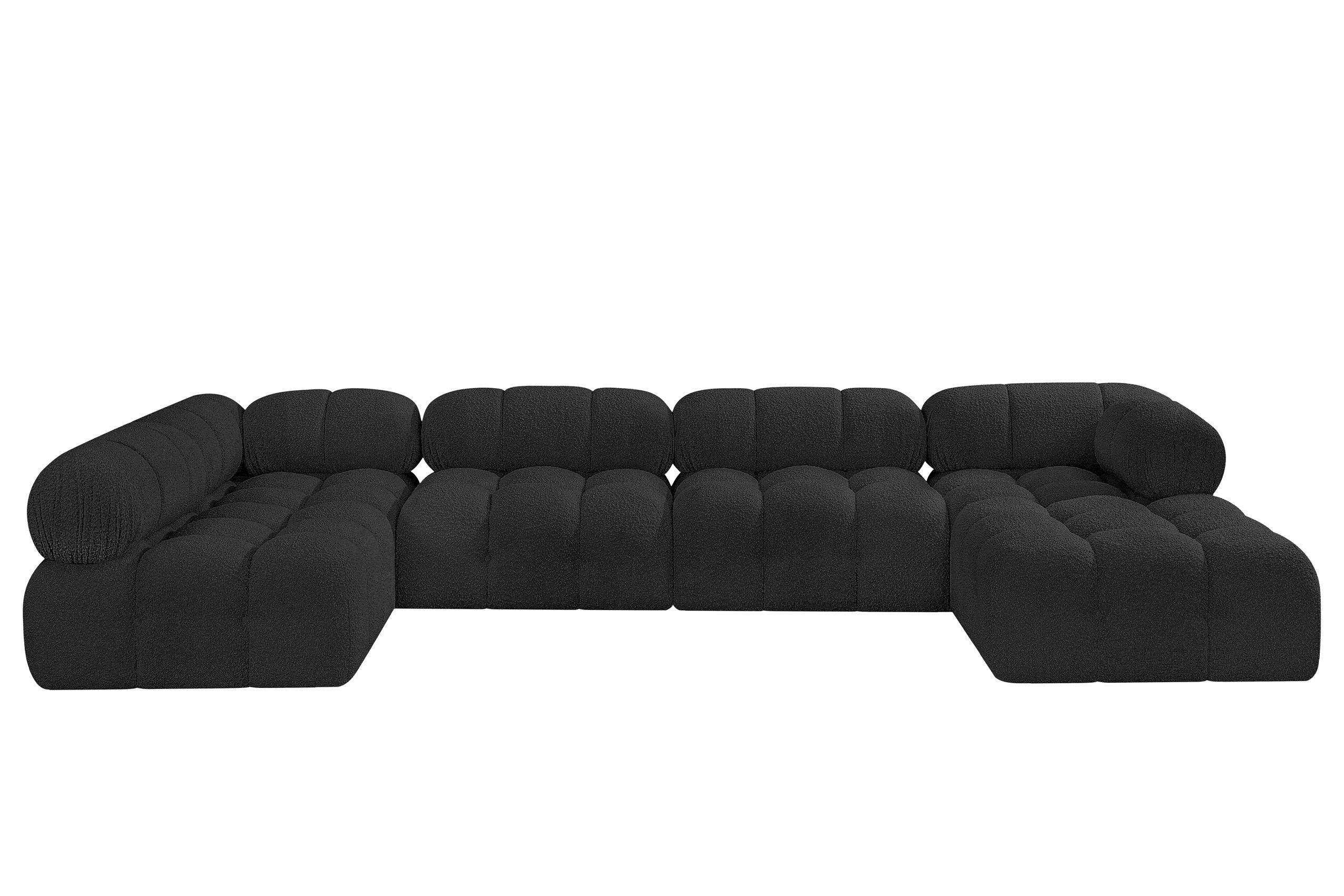 

        
Meridian Furniture AMES 611Black-Sec6A Modular Sectional Black Boucle 094308303222
