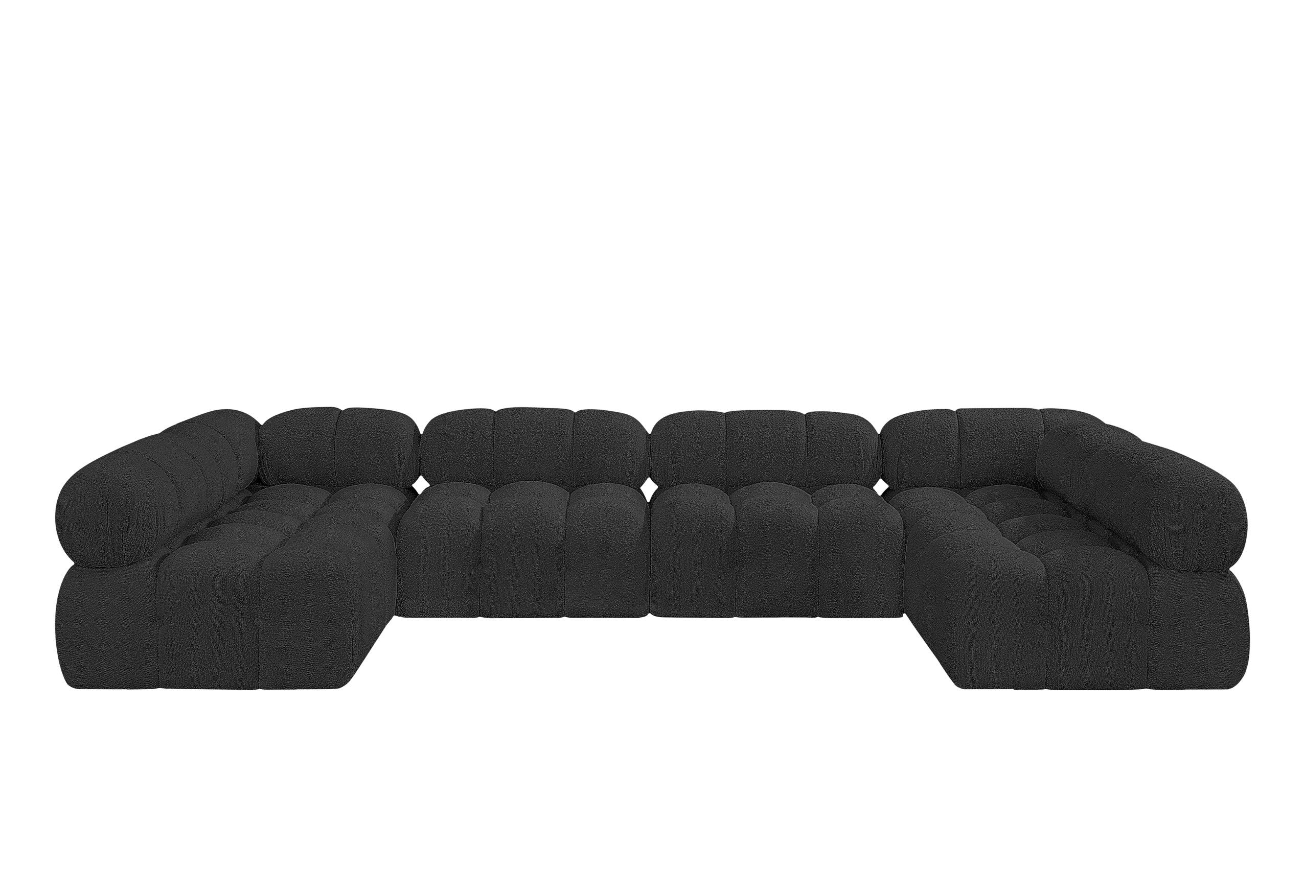 

        
Meridian Furniture AMES 611Black-Sec6B Modular Sectional Black Boucle 094308303277
