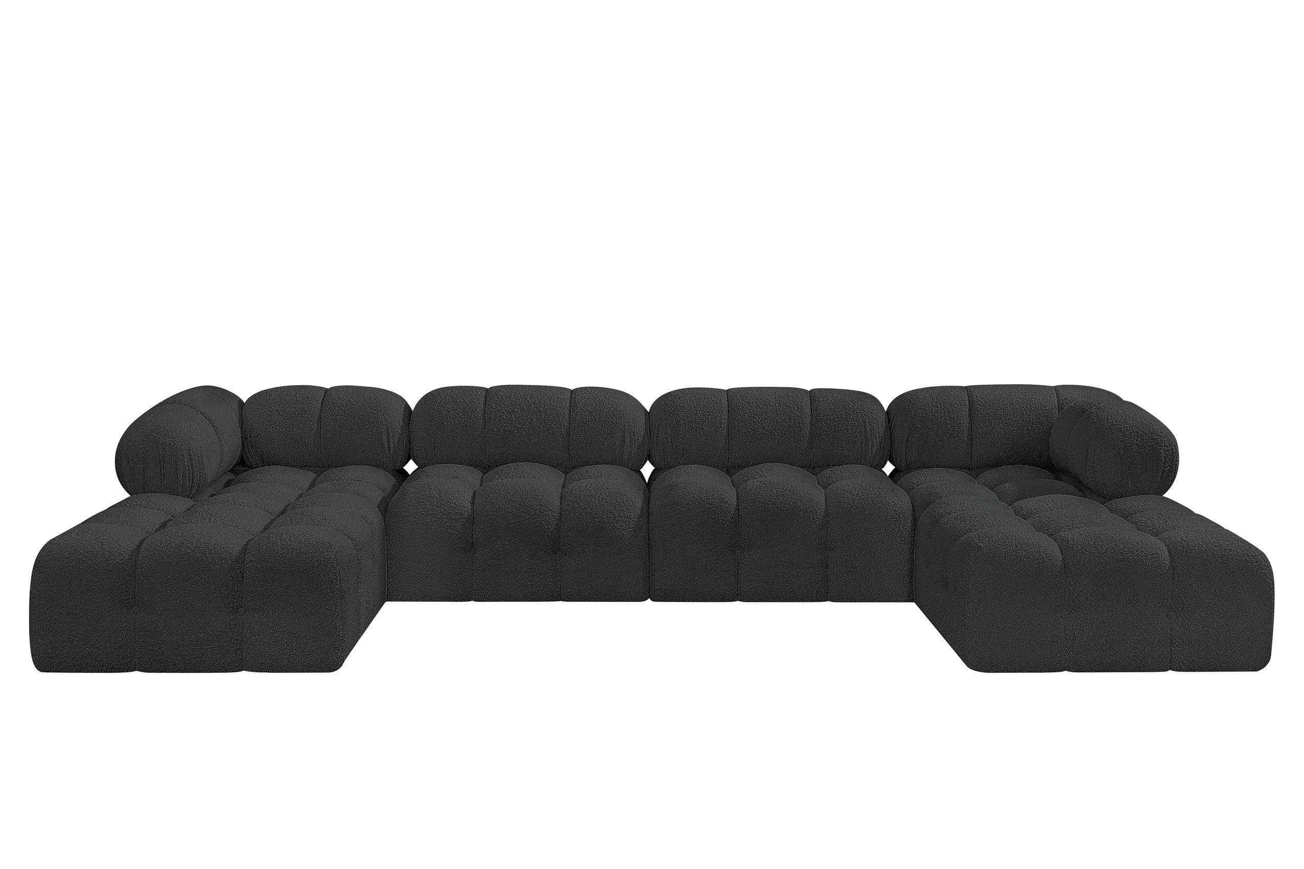 

        
Meridian Furniture AMES 611Black-Sec6D Modular Sectional Black Boucle 094308303376
