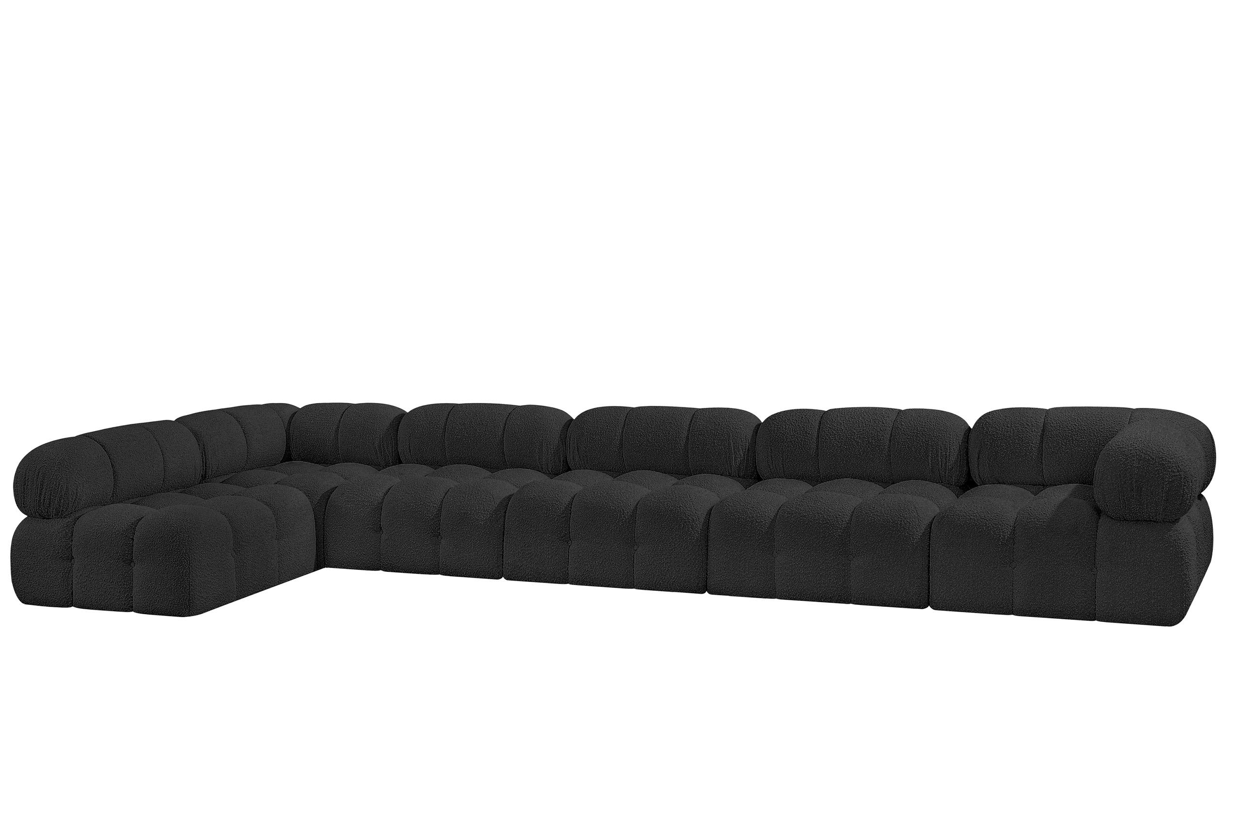 

        
Meridian Furniture AMES 611Black-Sec6E Modular Sectional Black Boucle 094308303420
