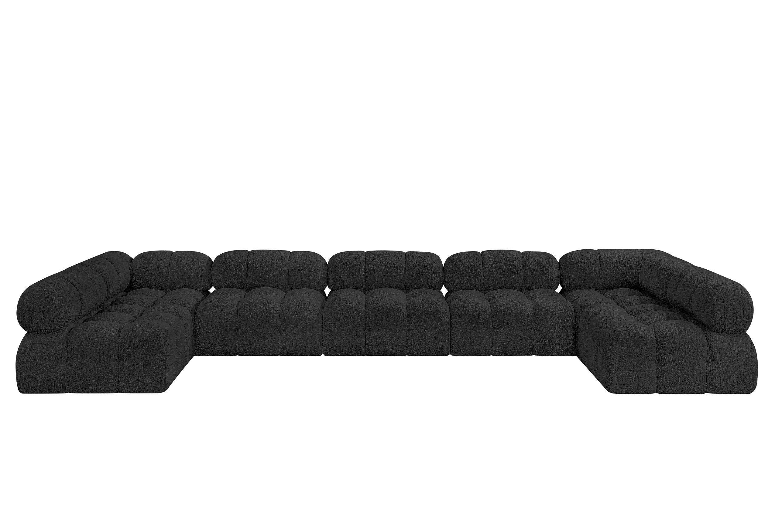

        
Meridian Furniture AMES 611Black-Sec7A Modular Sectional Black Boucle 094308303529

