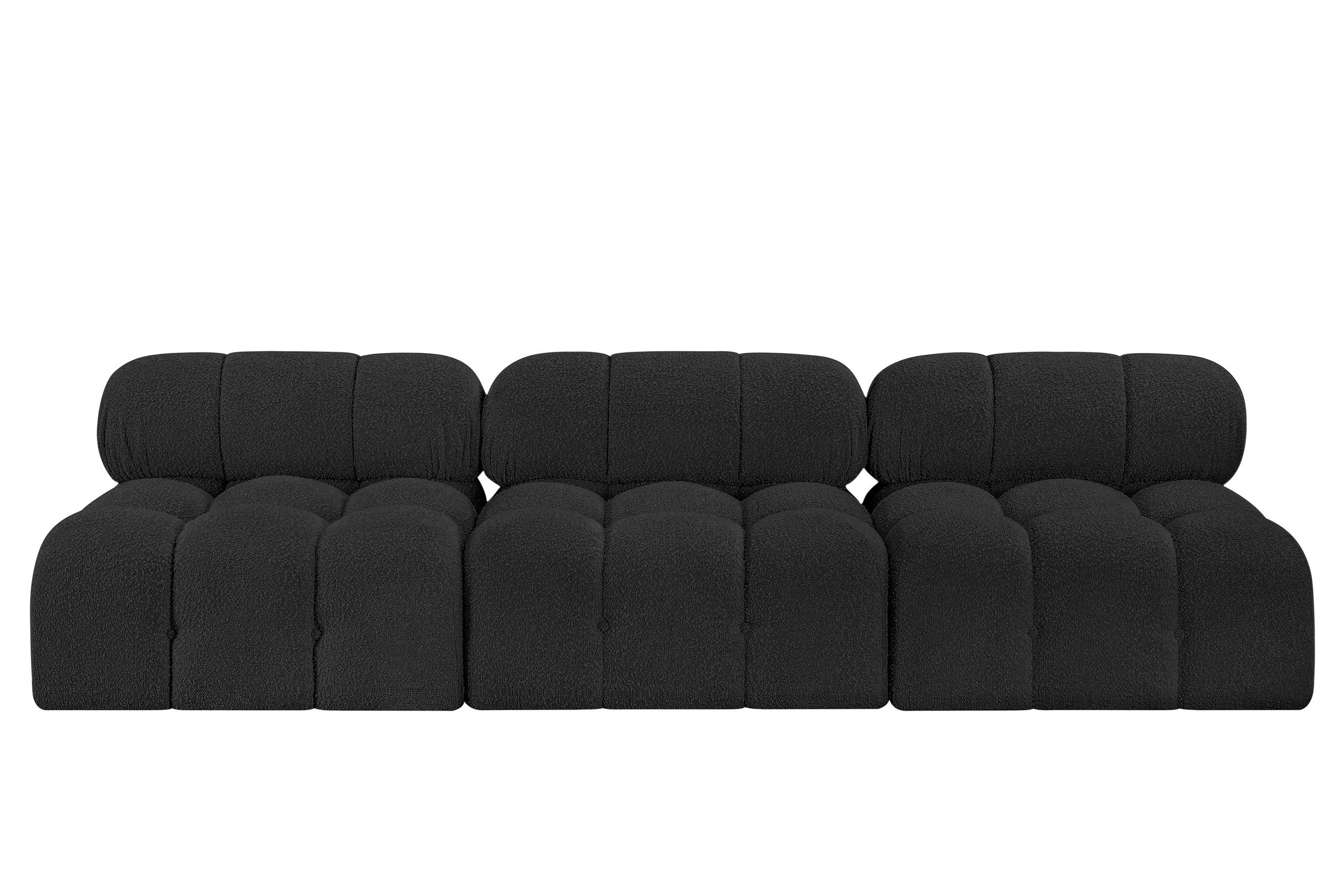 

        
Meridian Furniture AMES 611Black-S102B Modular Sofa Black Boucle 094308302775
