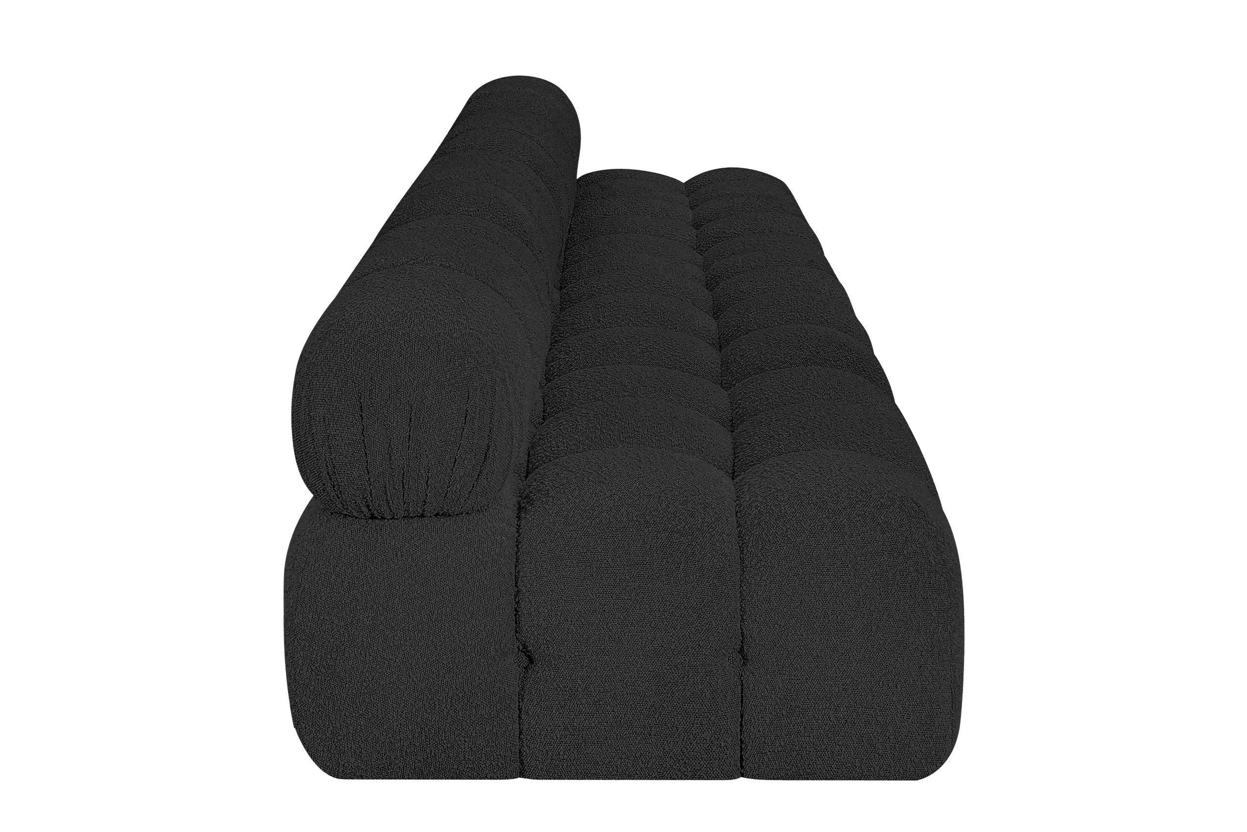 

    
611Black-S136B Meridian Furniture Modular Sofa
