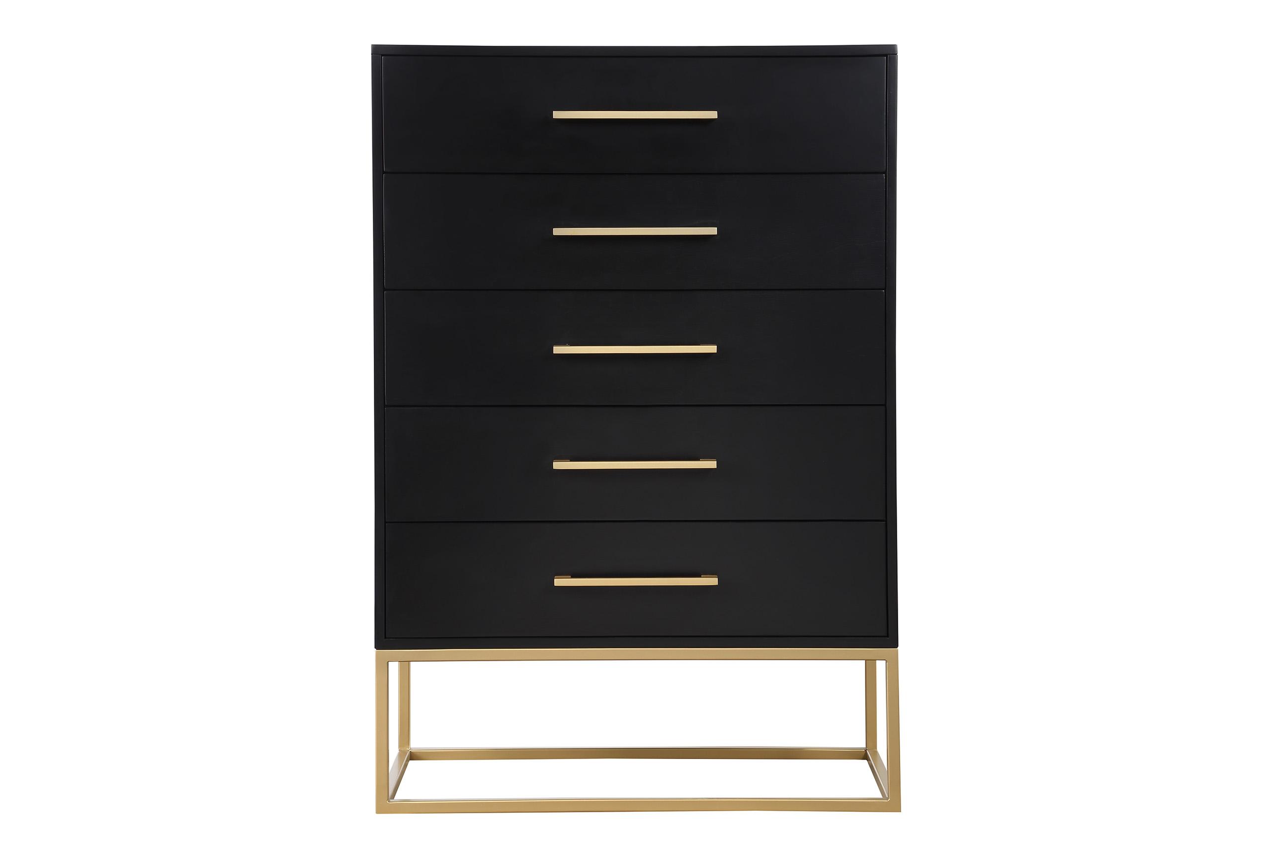 

    
Meridian Furniture MAXINE 848Black-CH Chest Gold/Black 848Black-CH
