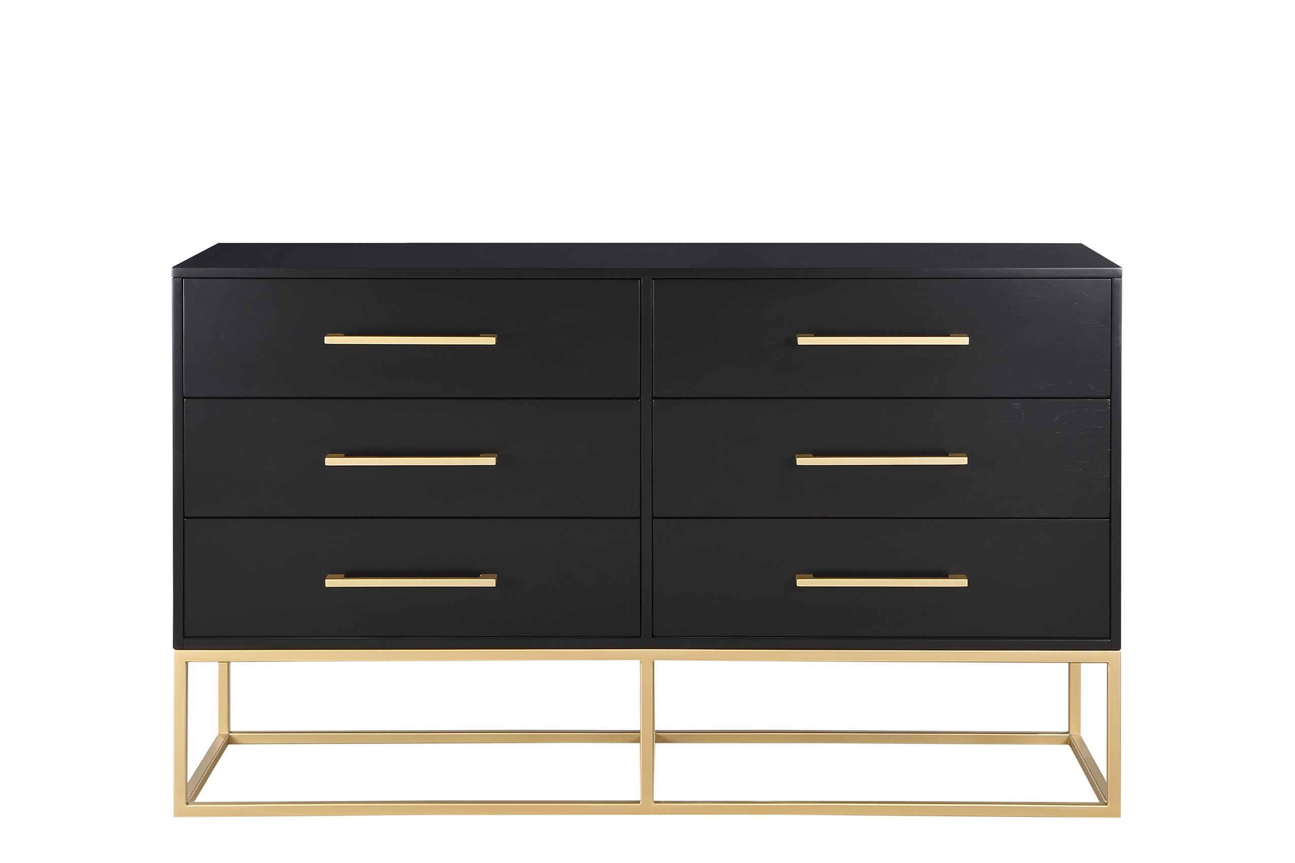 

    
Meridian Furniture MAXINE 848Black-D Dresser Gold/Black 848Black-D
