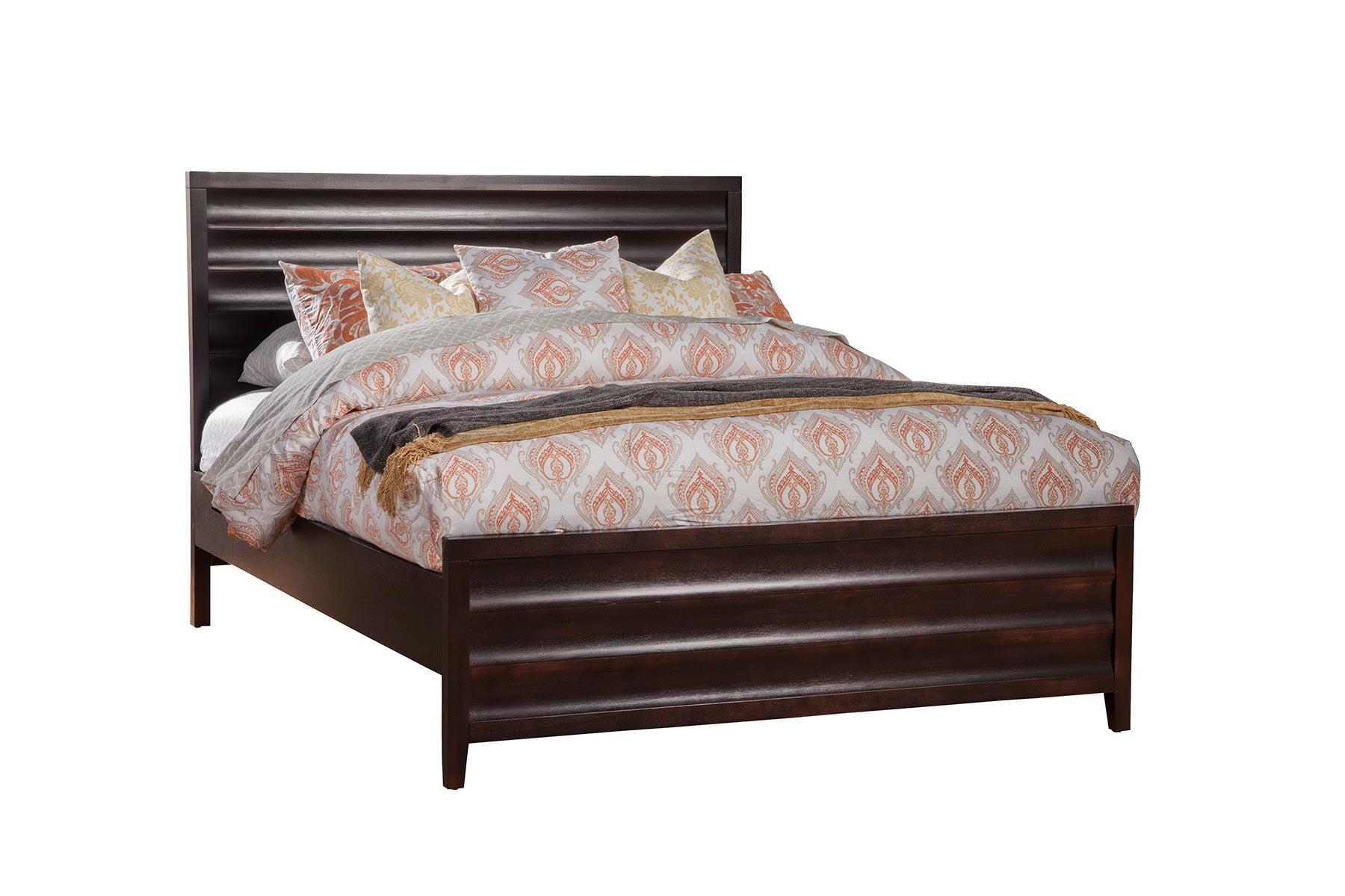 

    
Black Cherry Queen Panel Bed 1788-01Q LEGACY ALPINE Modern Contemporary
