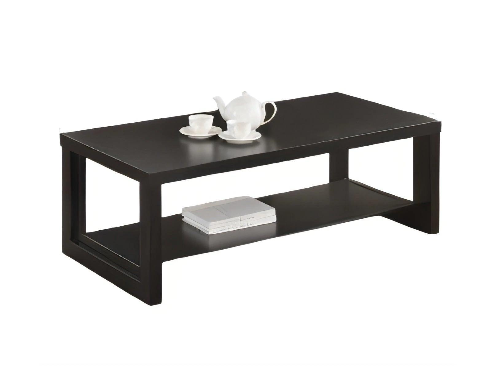 

    
Black Coffee Table & 2 End Tables Set by Crown Mark Audra 4121SET
